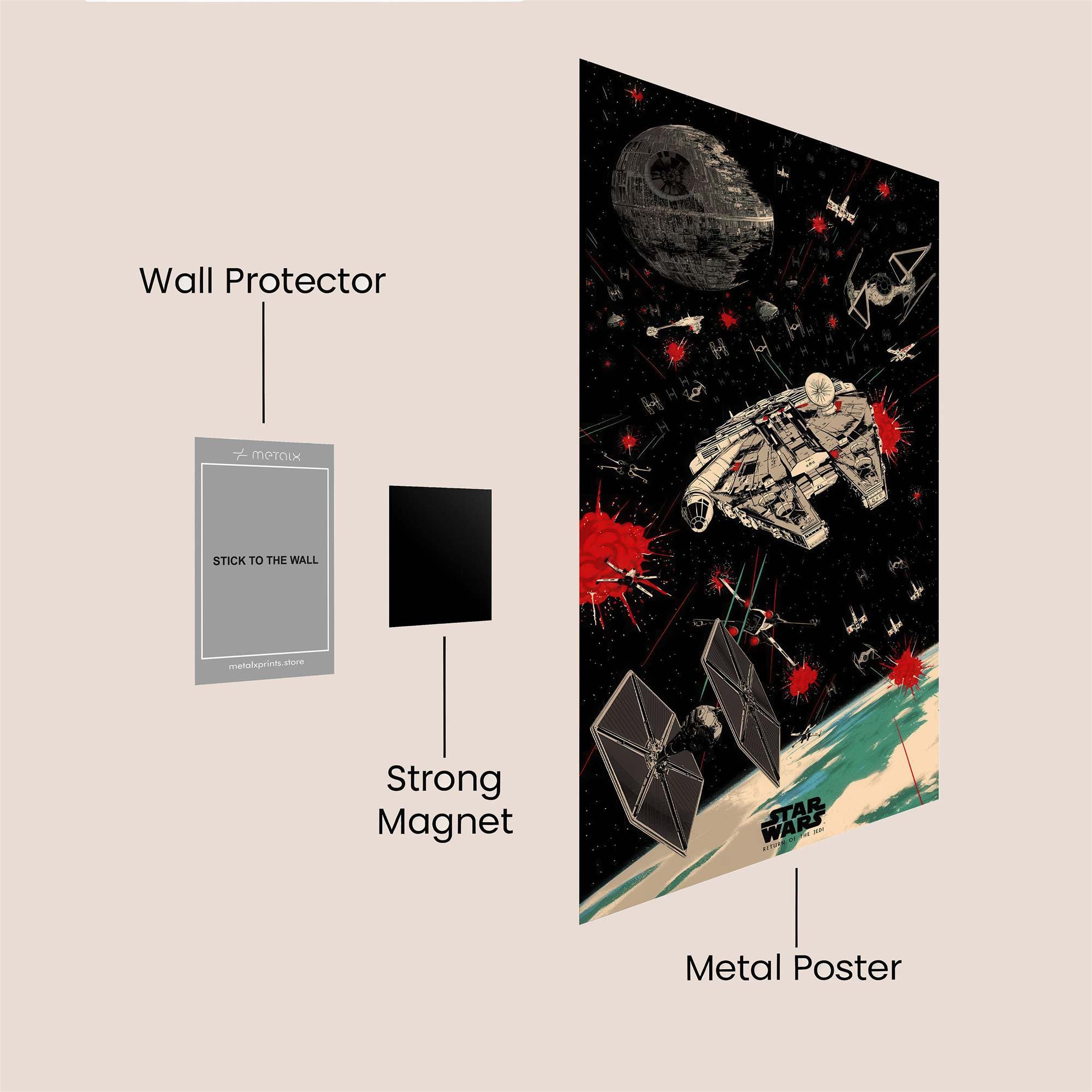Millennium Exhilaration Safe Wall Magnetic / M
