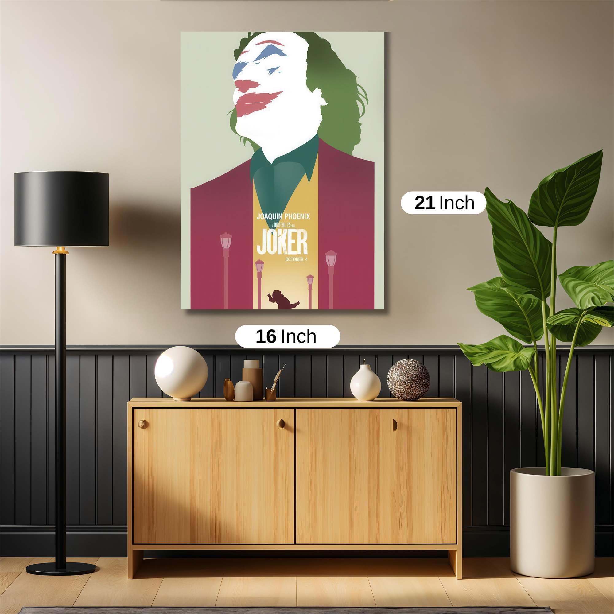 Joker Melancholy Safe Wall Magnetic / M