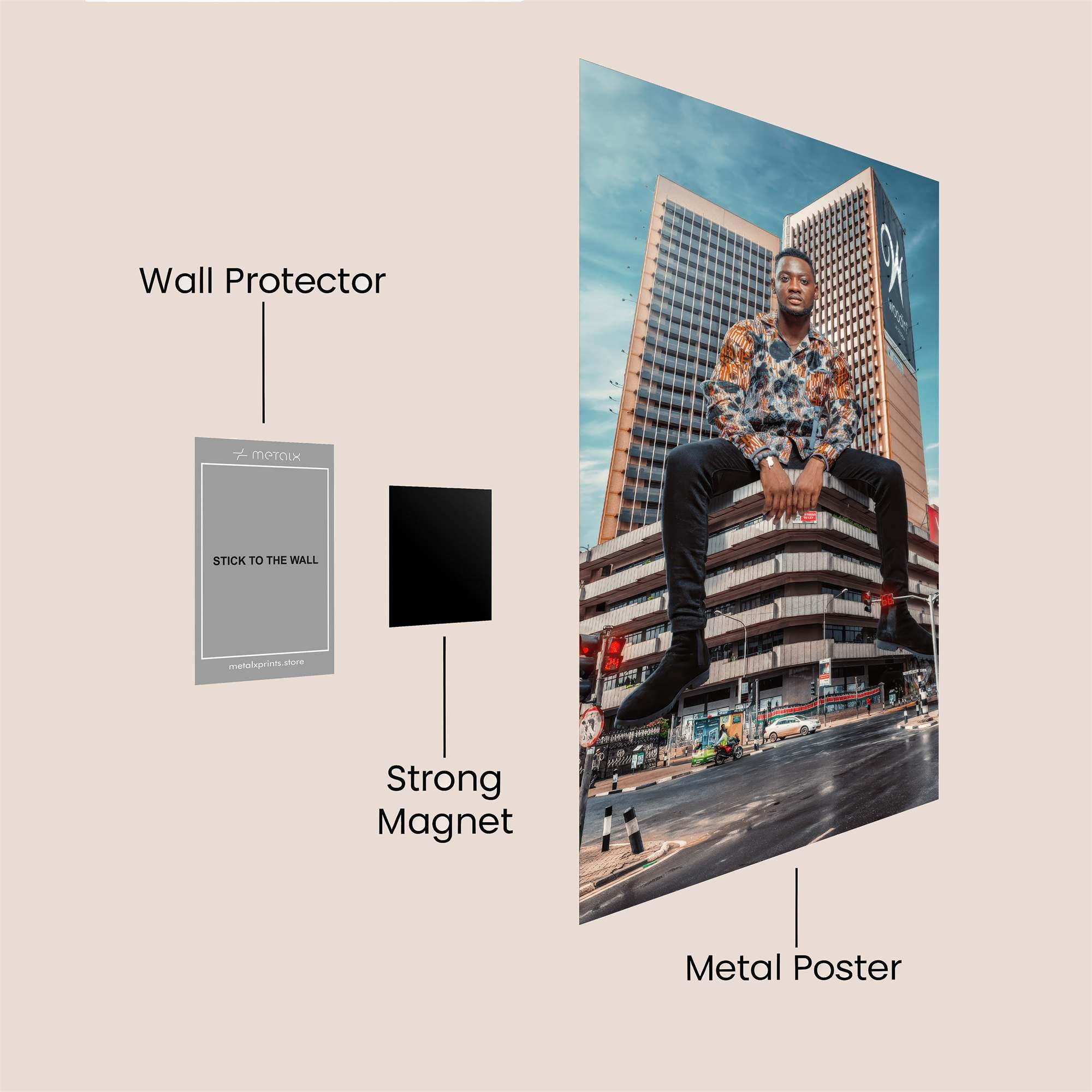Urban Zenith Safe Wall Magnetic / M