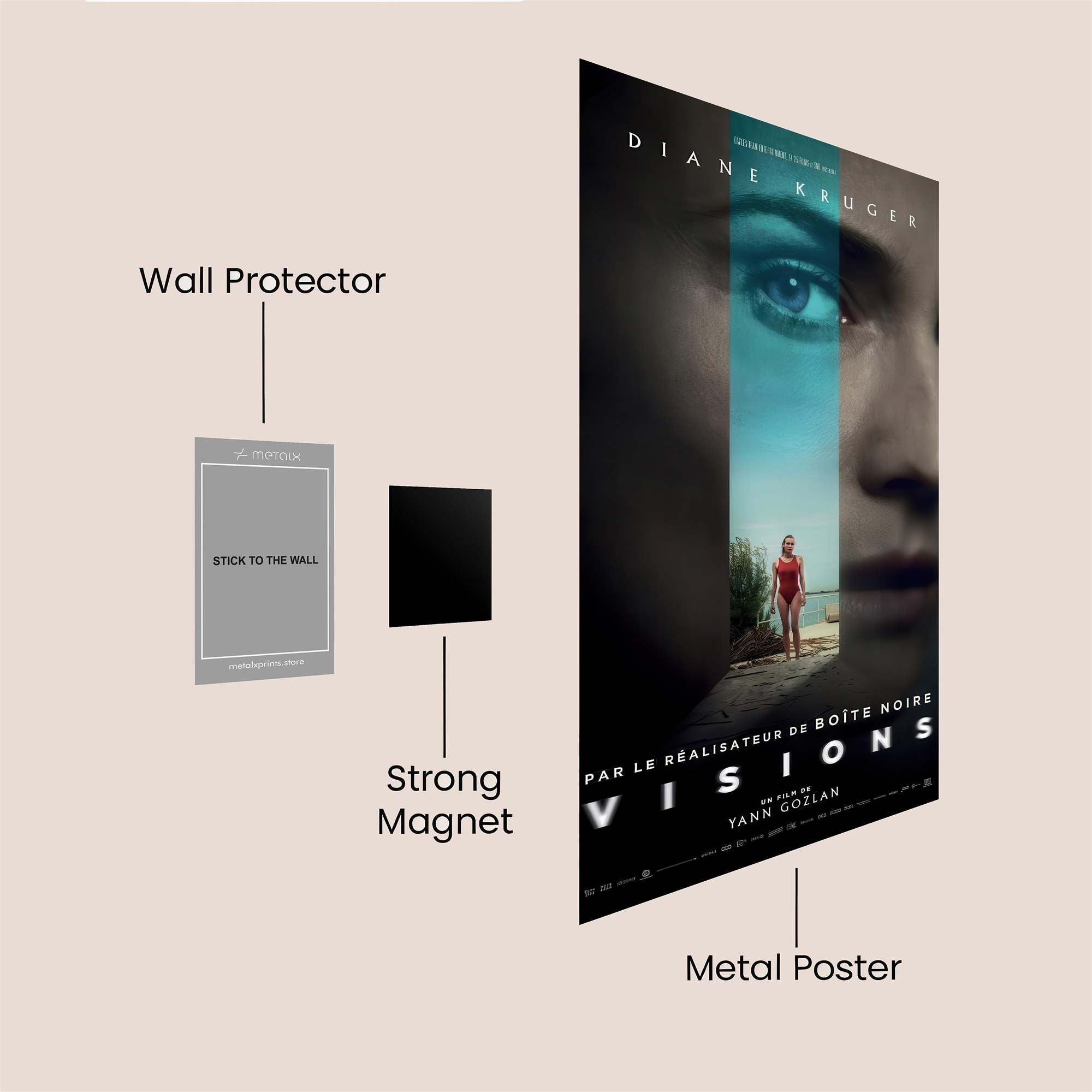 Diane Intense Safe Wall Magnetic / M