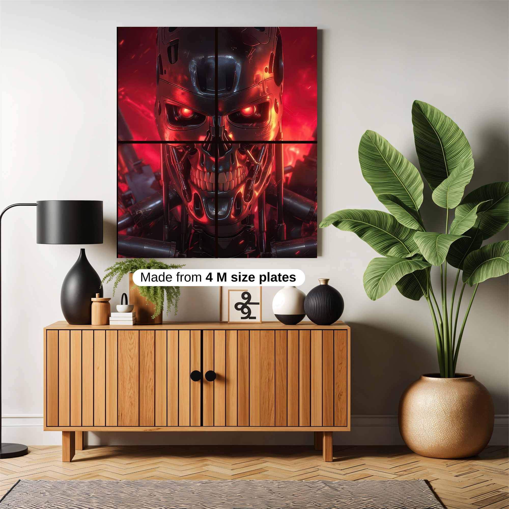Terminator Inferno Safe Wall Magnetic / M