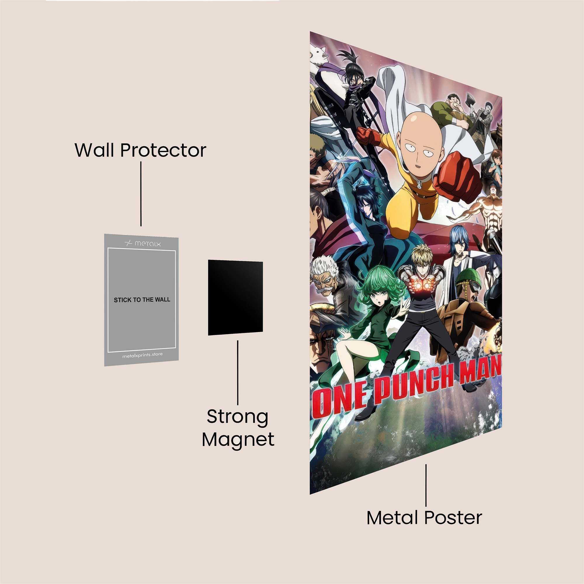 Saitama Serene Safe Wall Magnetic / M