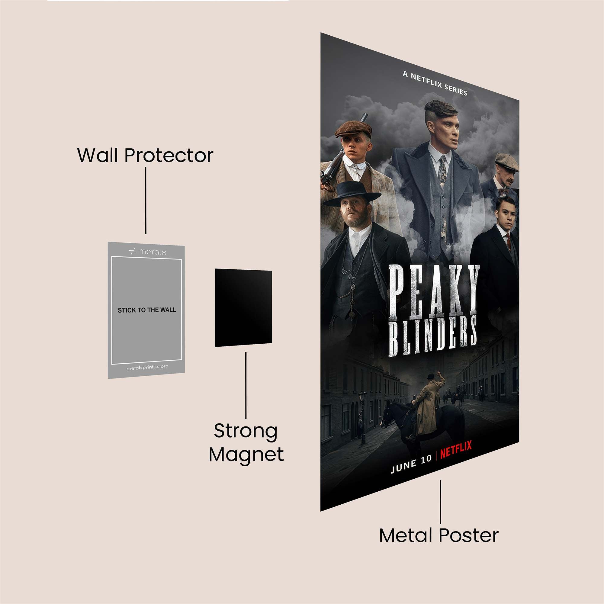 Shelby Elegance Safe Wall Magnetic / M