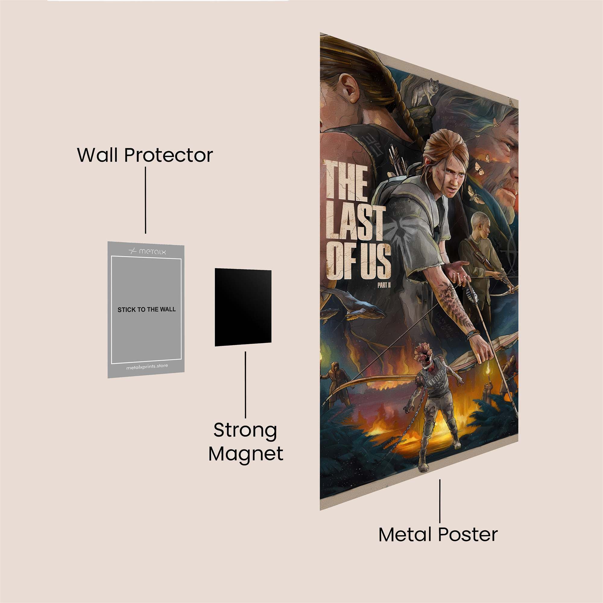 Ellie's Odyssey Safe Wall Magnetic / M