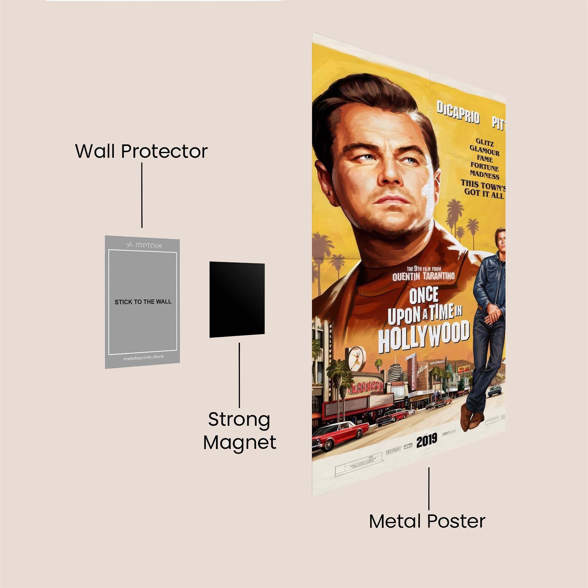 DiCaprio Iconic Safe Wall Magnetic / M