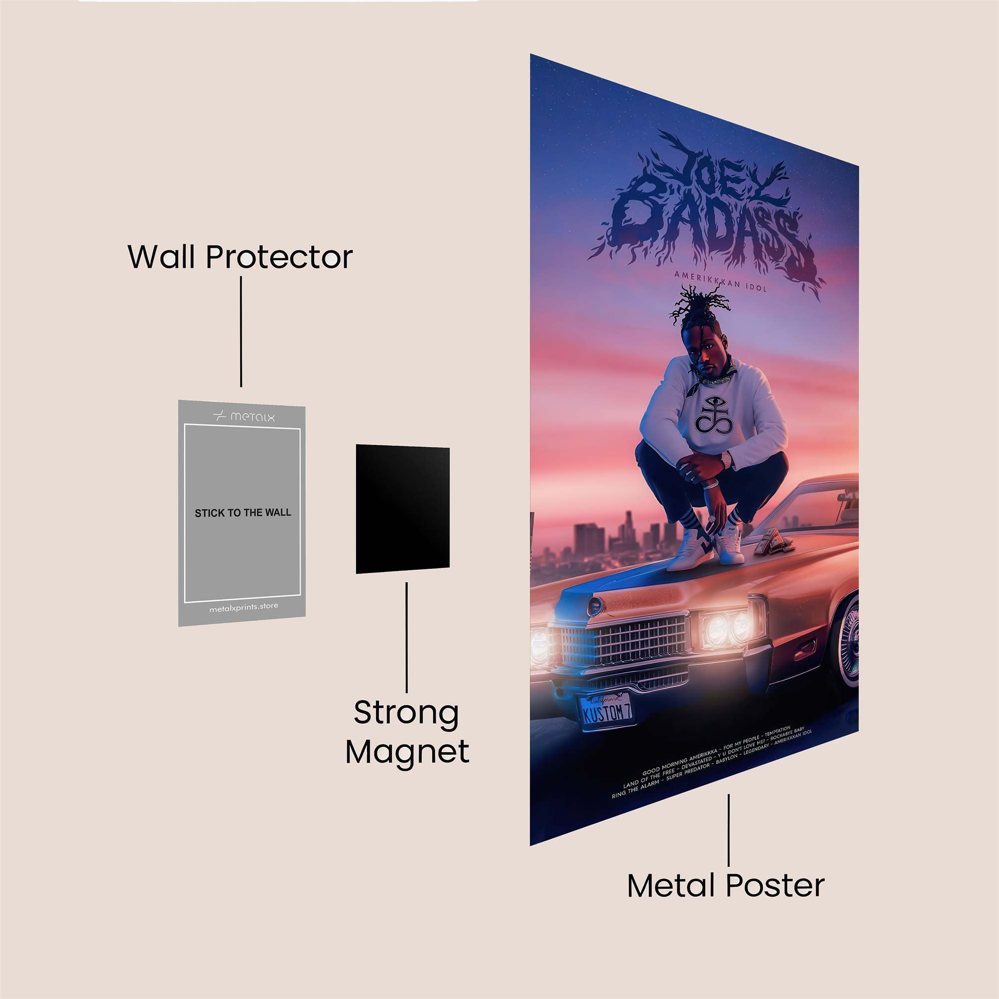 Joey Dreamy Safe Wall Magnetic / M