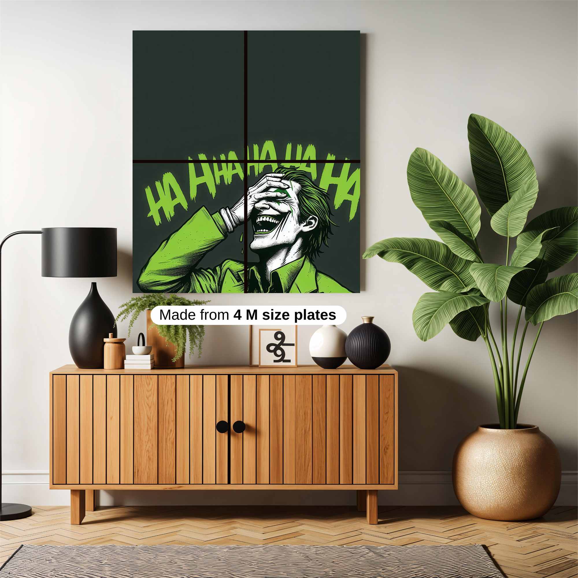 Joker Maniacal Safe Wall Magnetic / M