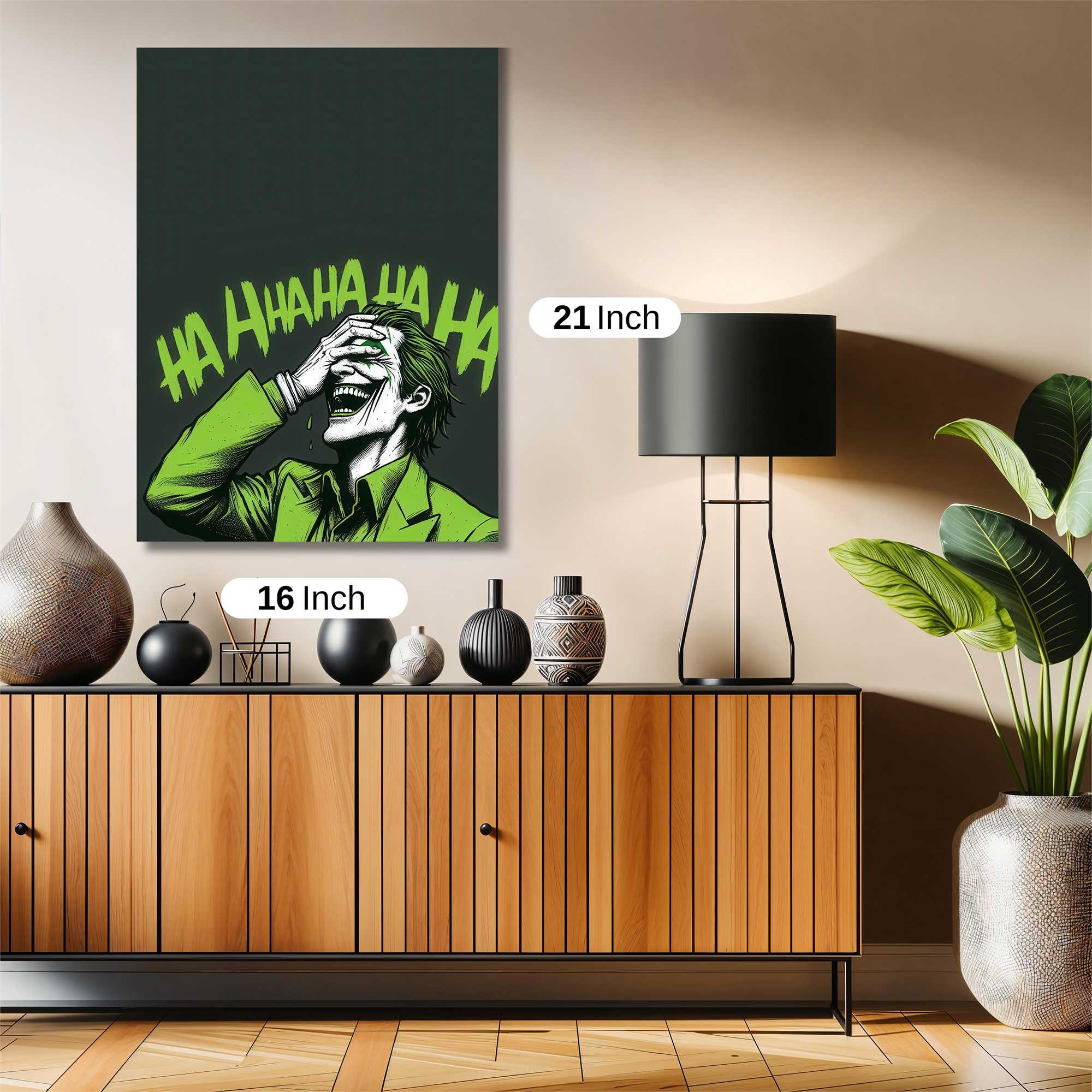 Joker Maniacal Safe Wall Magnetic / M