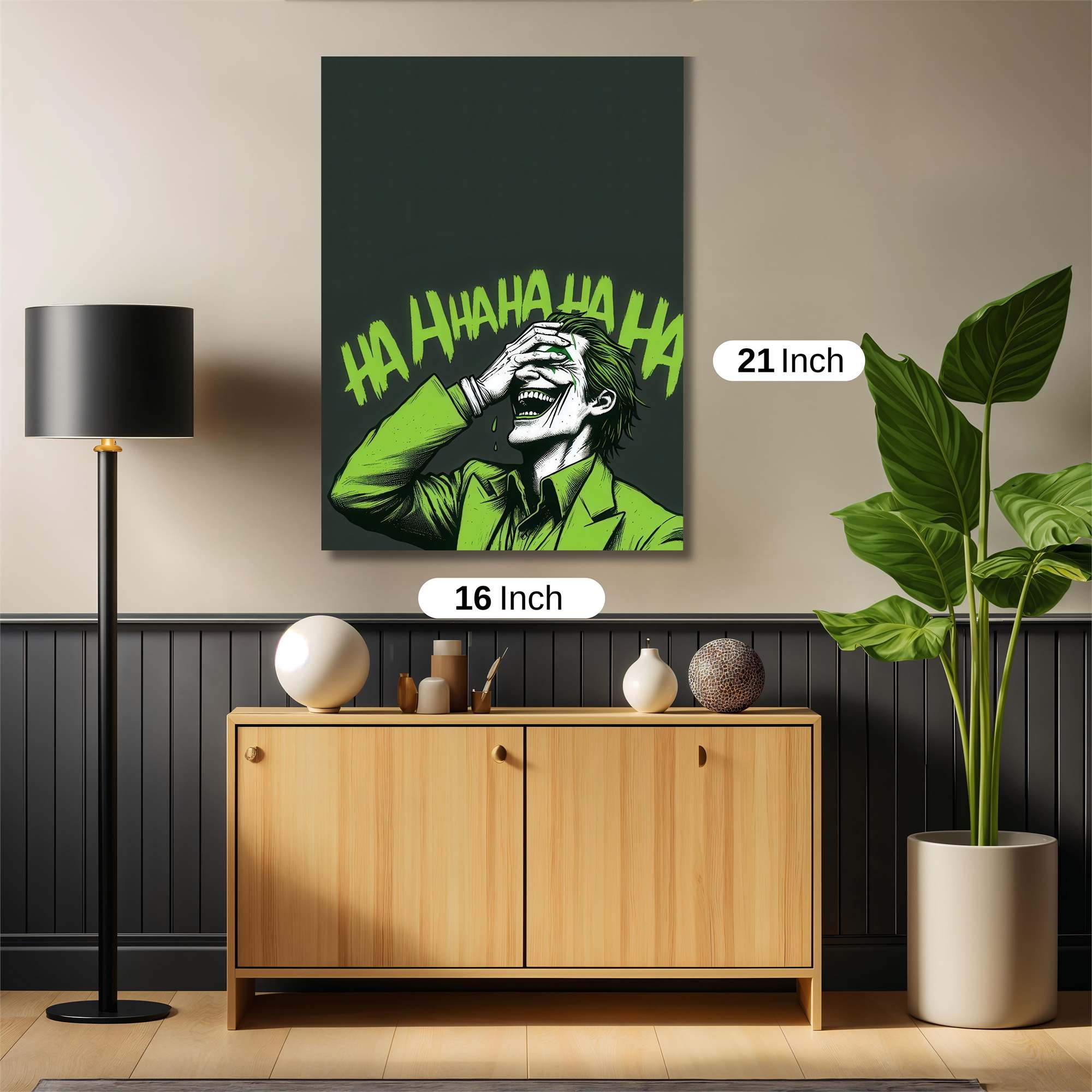 Joker Maniacal Safe Wall Magnetic / M