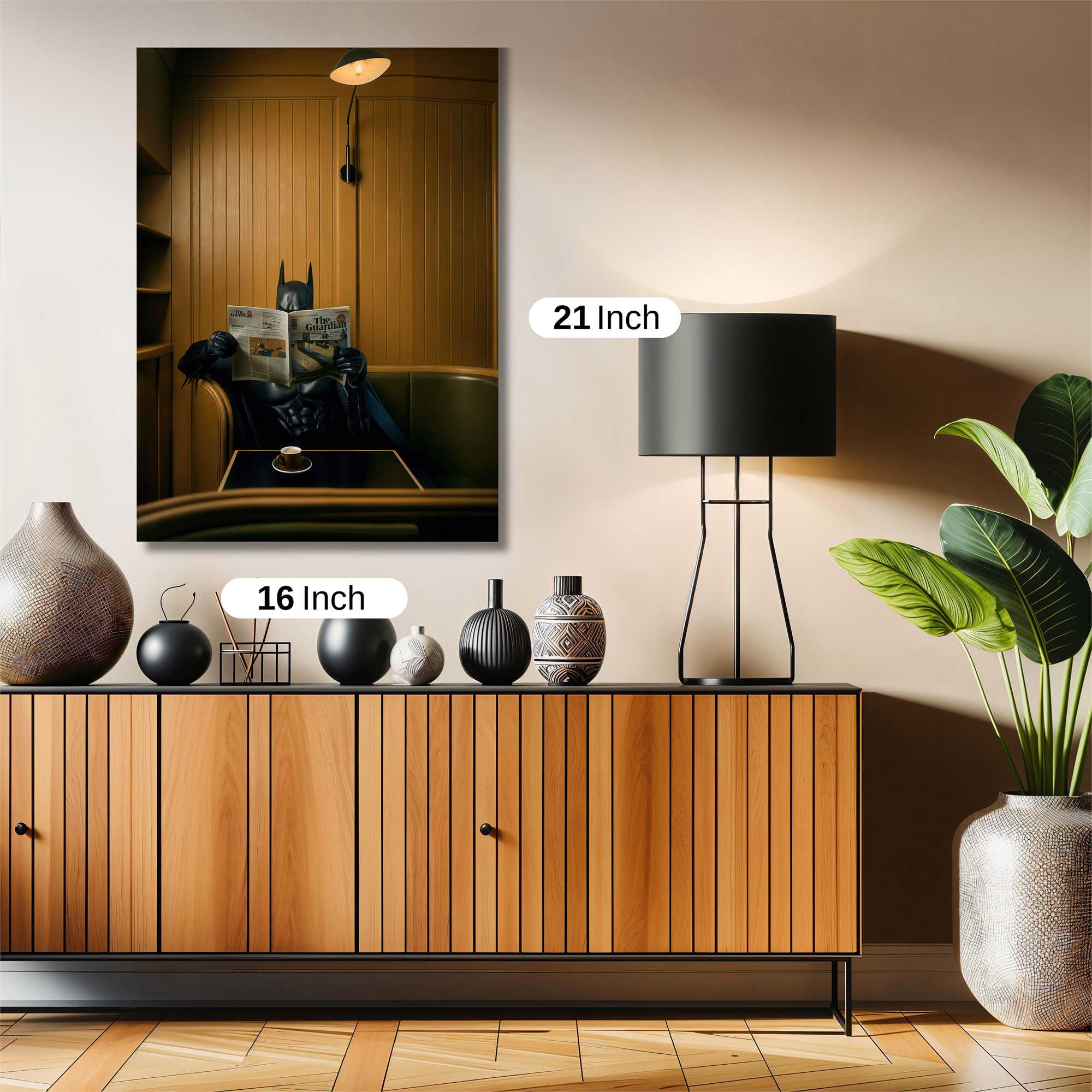 Batman Relaxed Safe Wall Magnetic / M