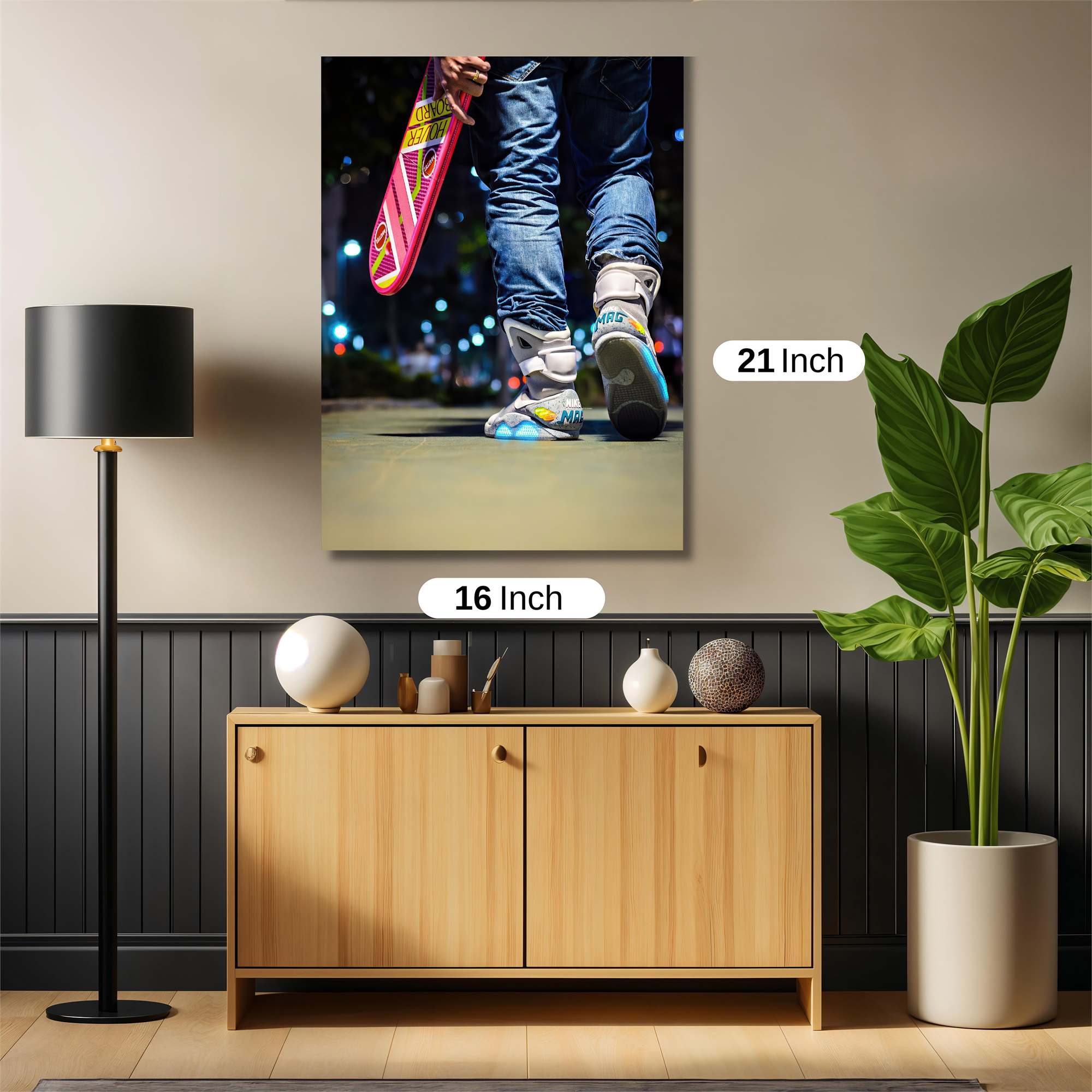 Marty Retro Safe Wall Magnetic / M