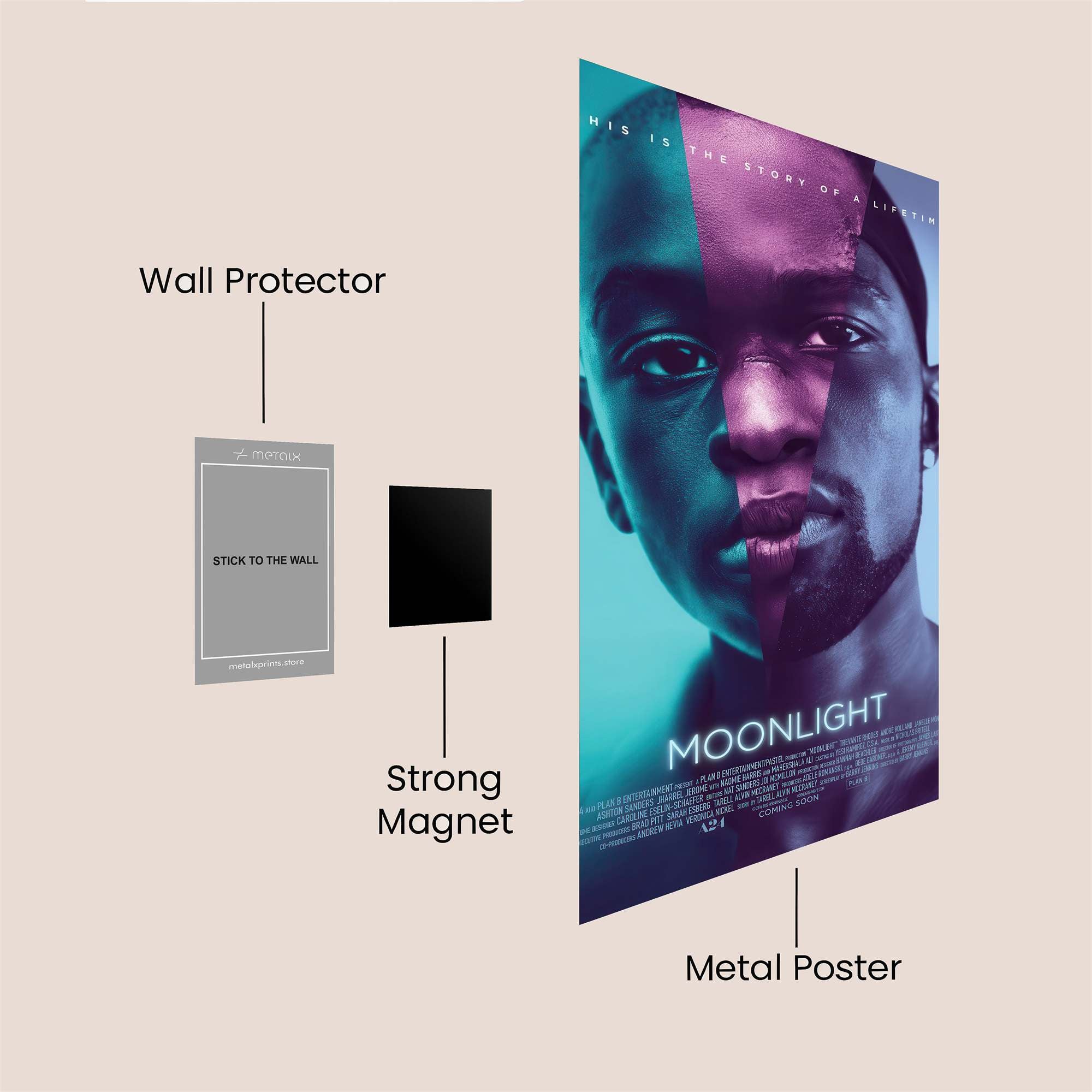 Chiron Revealed Safe Wall Magnetic / M