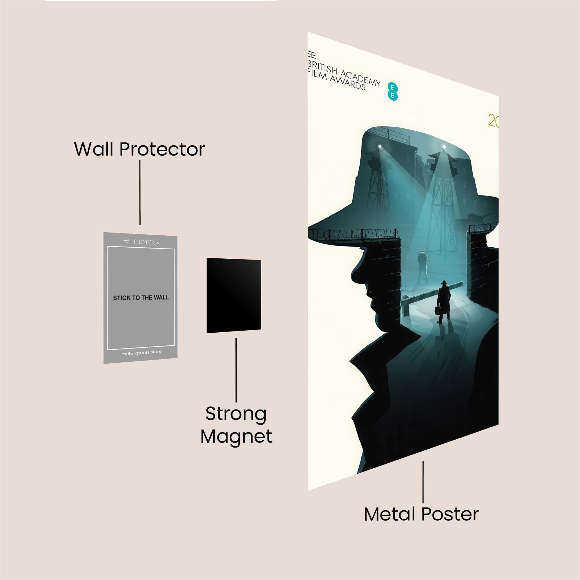 Sherlock Enigma Safe Wall Magnetic / M