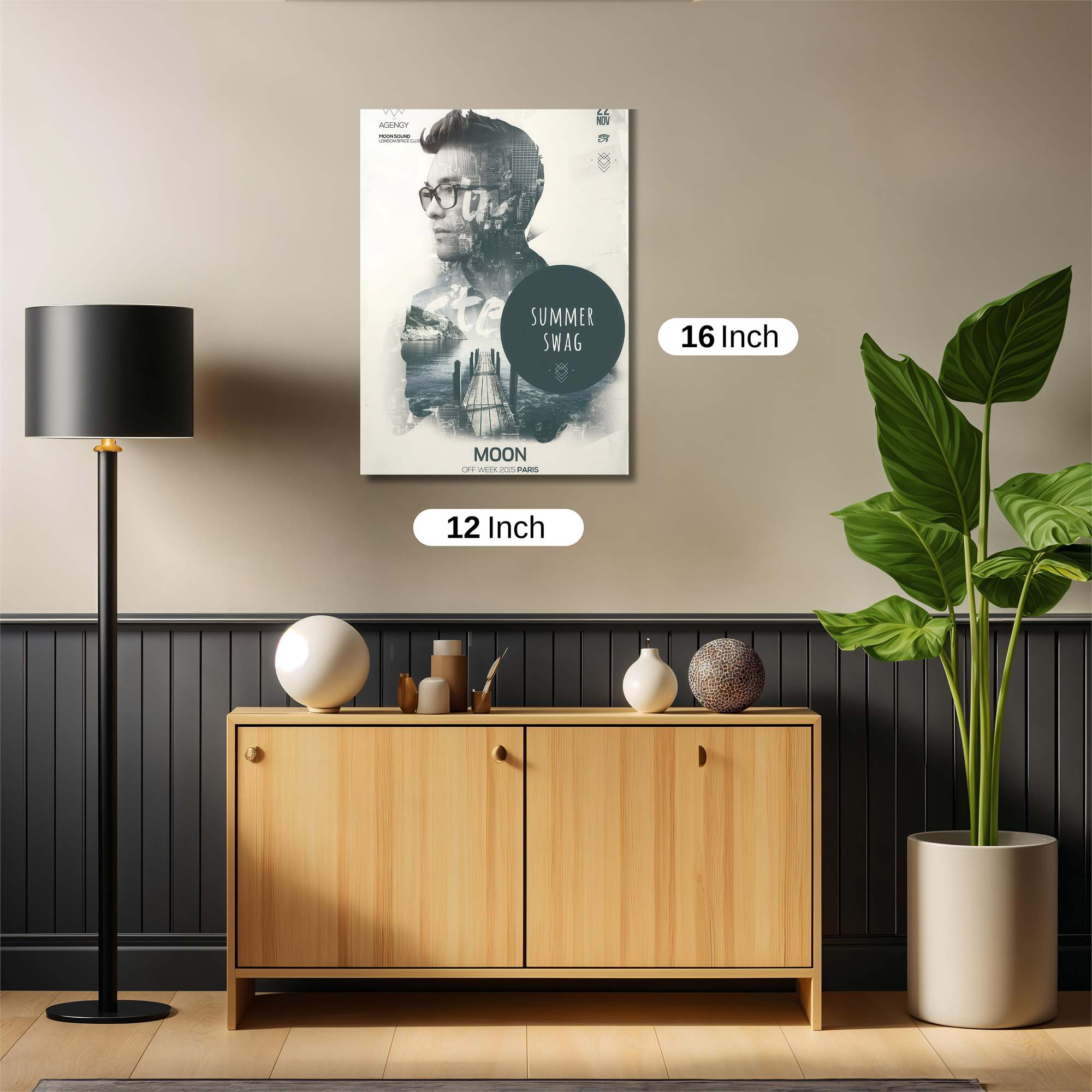 Moonlight Muse Safe Wall Magnetic / M