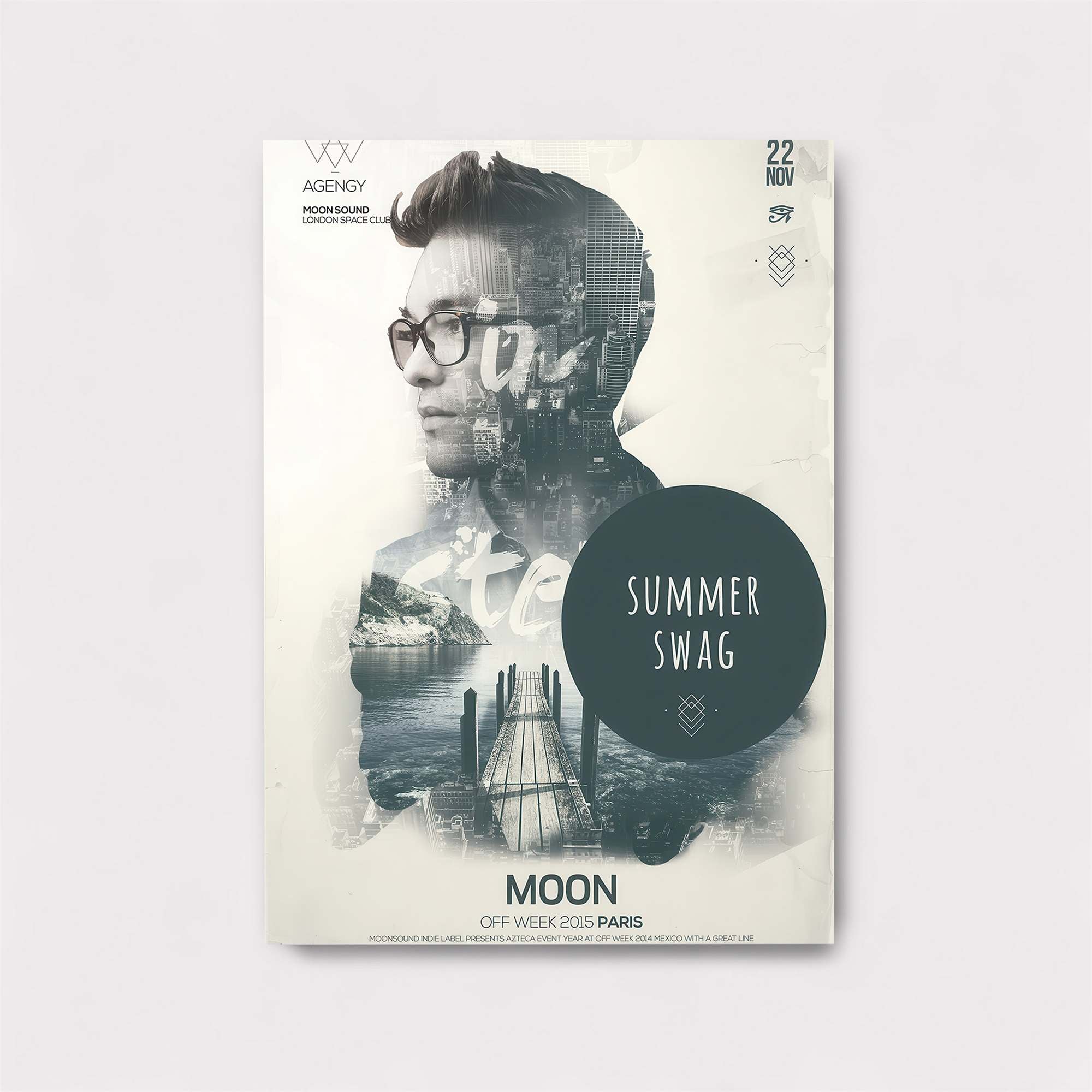 Moonlight Muse Safe Wall Magnetic / M