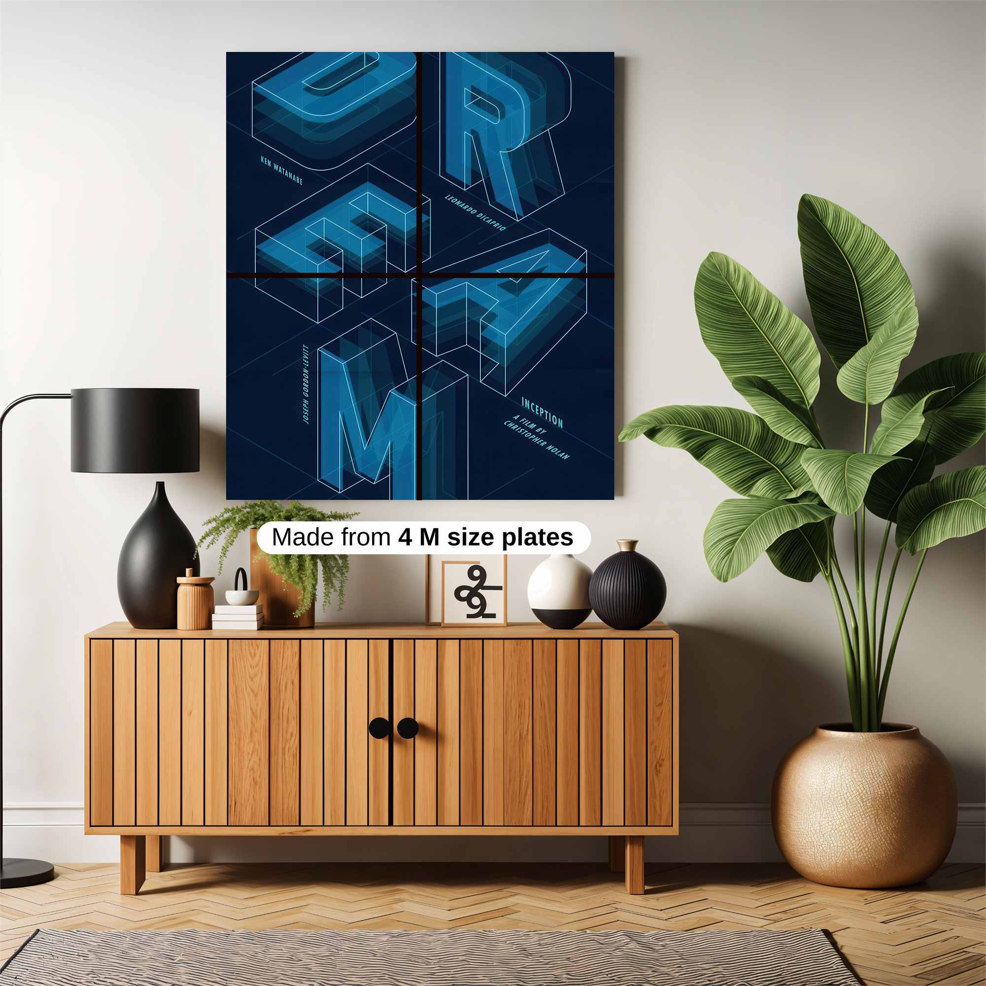 Inception Dreamscape Safe Wall Magnetic / M