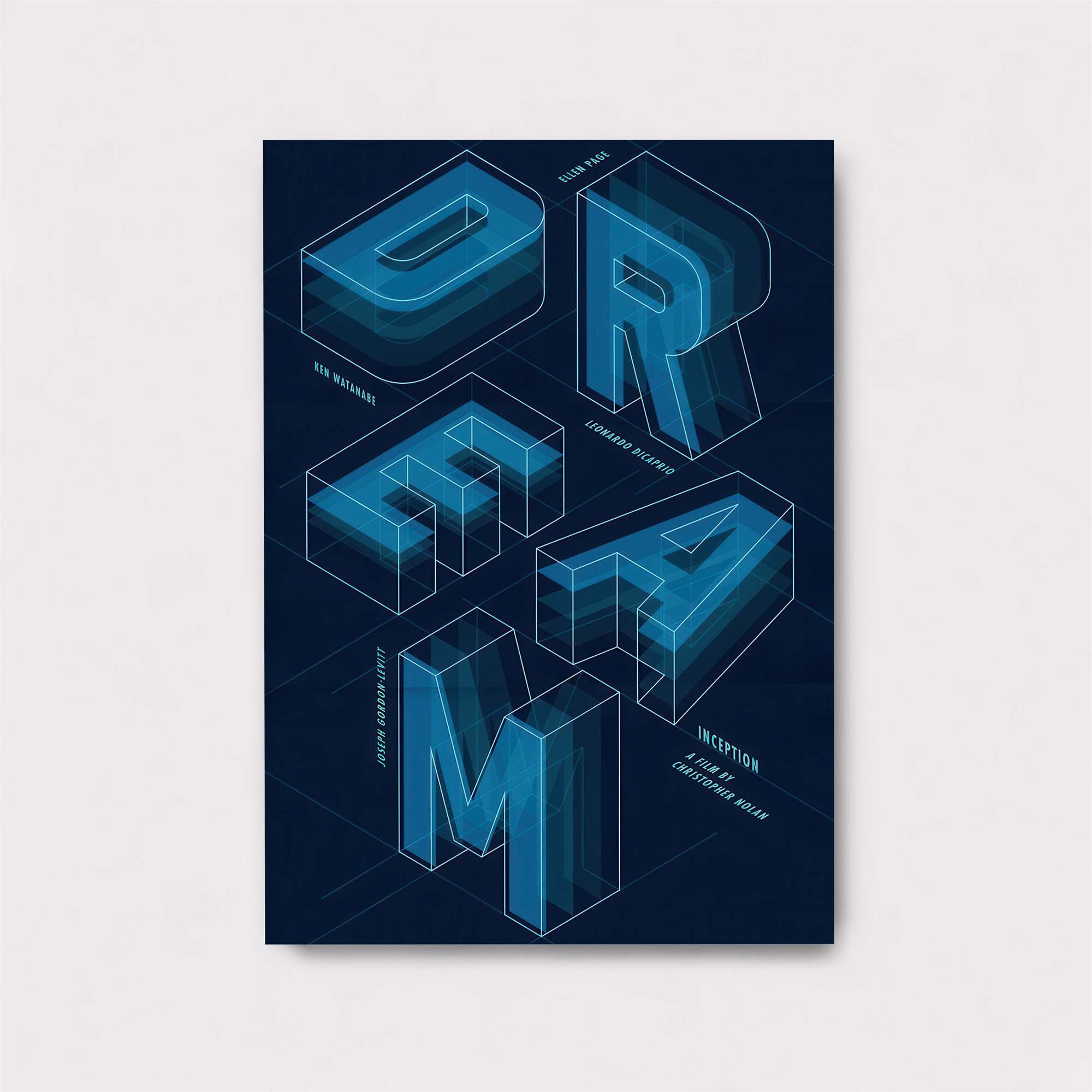 Inception Dreamscape Safe Wall Magnetic / M