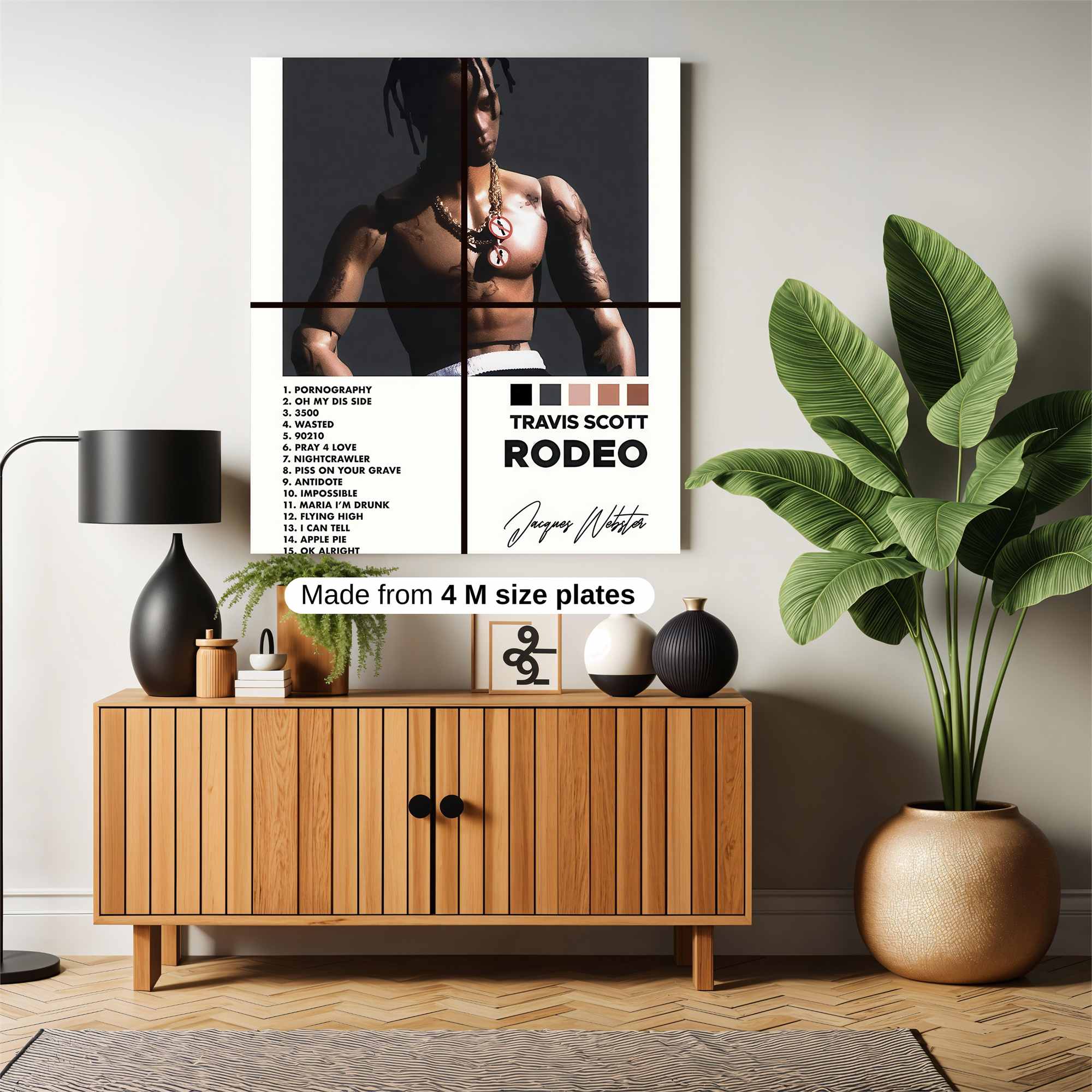 Travis Reflective Safe Wall Magnetic / M