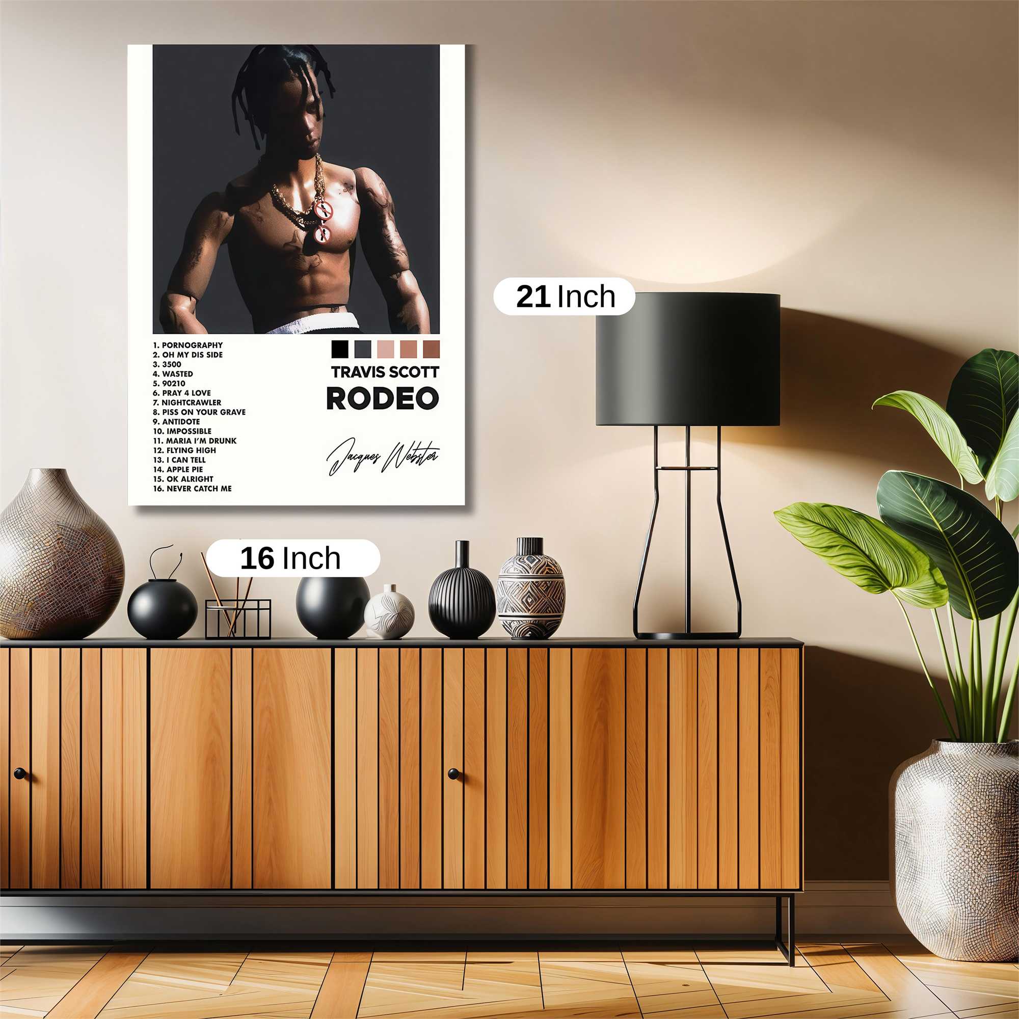 Travis Reflective Safe Wall Magnetic / M