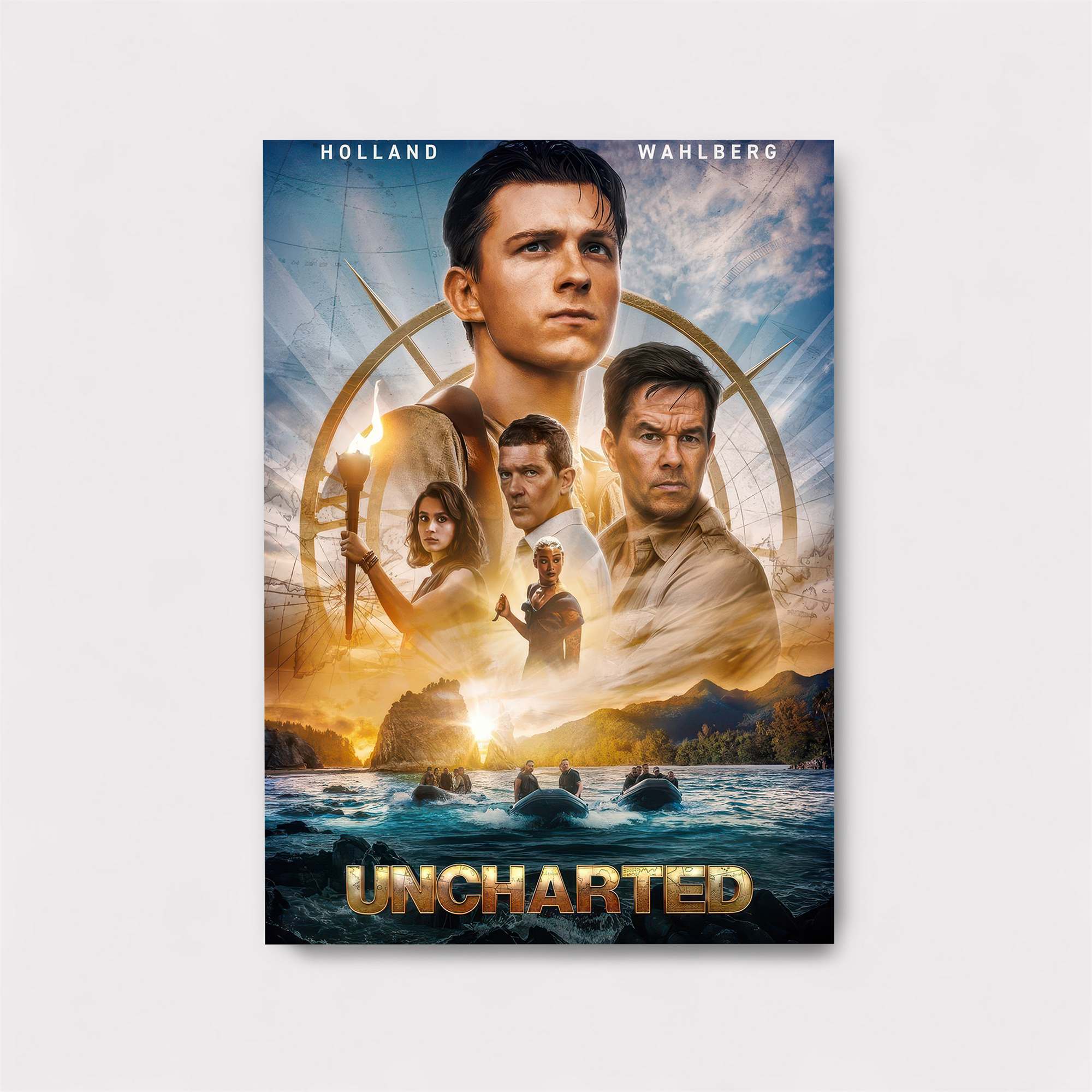 Drake's Adventure Safe Wall Magnetic / M