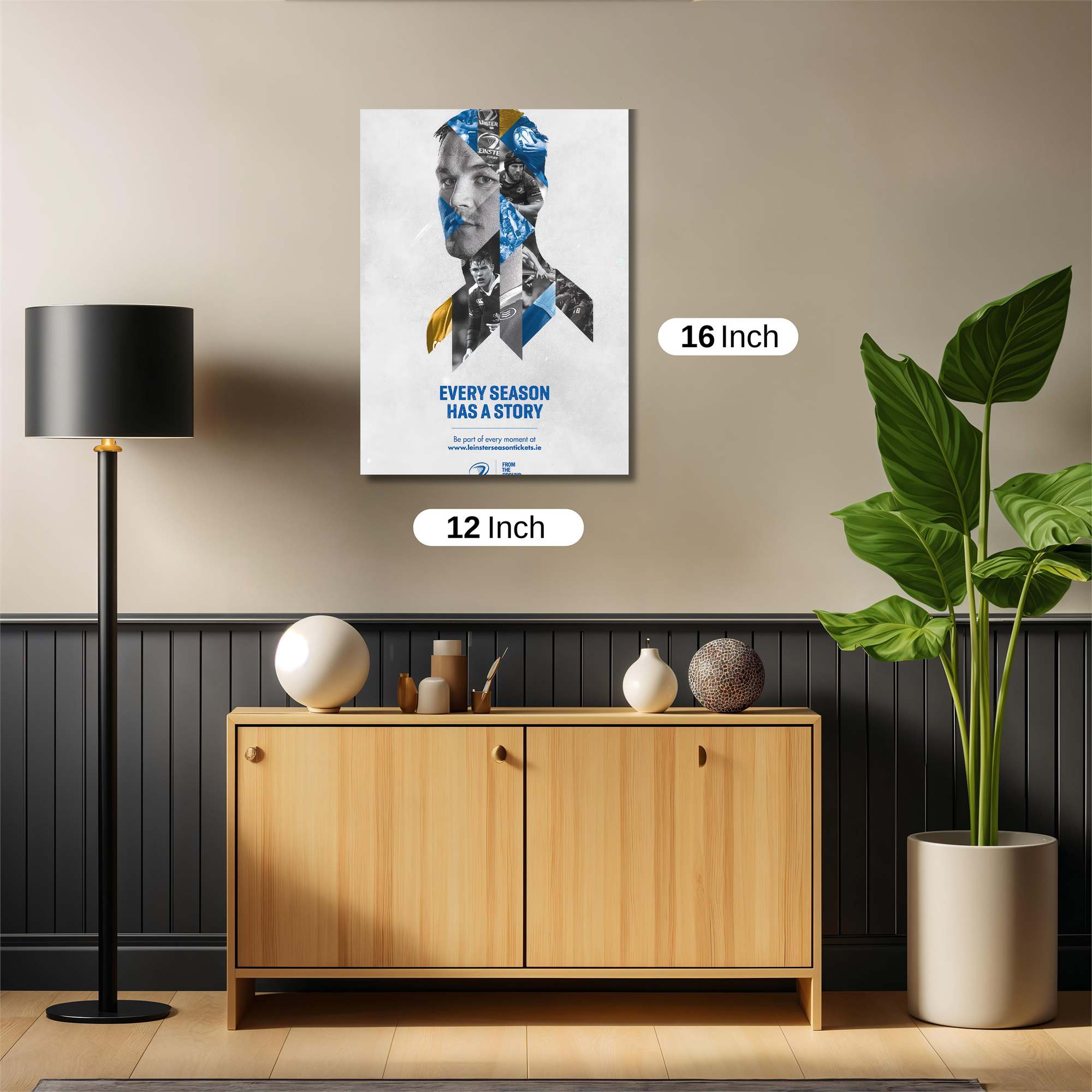 Rugby Passion Safe Wall Magnetic / M