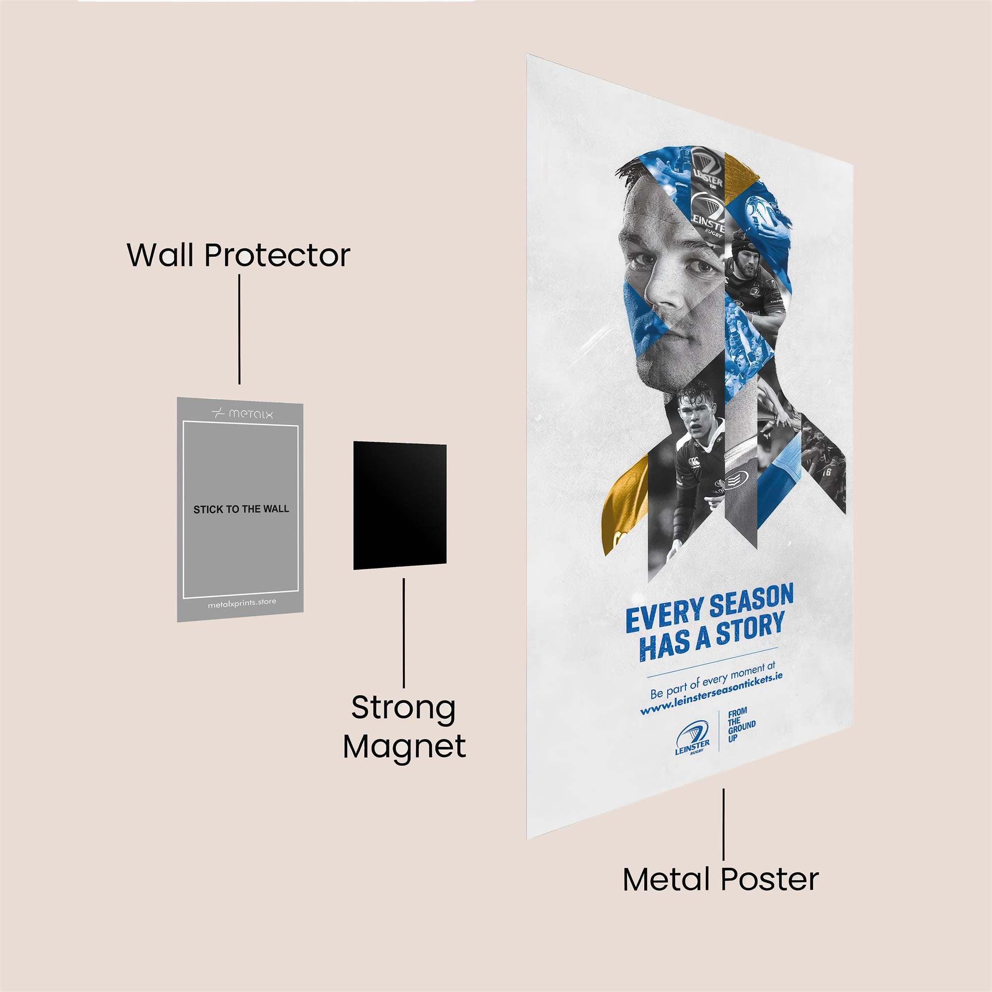 Rugby Passion Safe Wall Magnetic / M