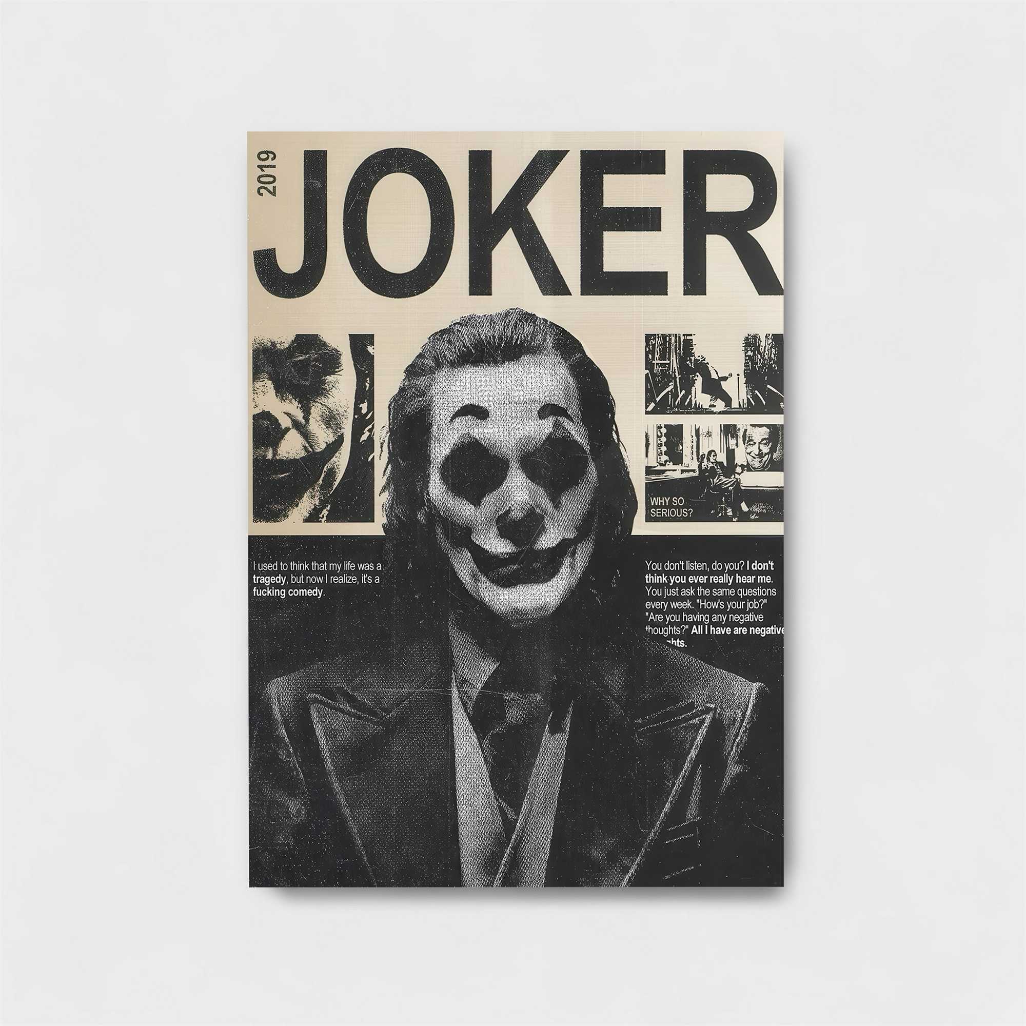 Joker Unhinged Safe Wall Magnetic / M