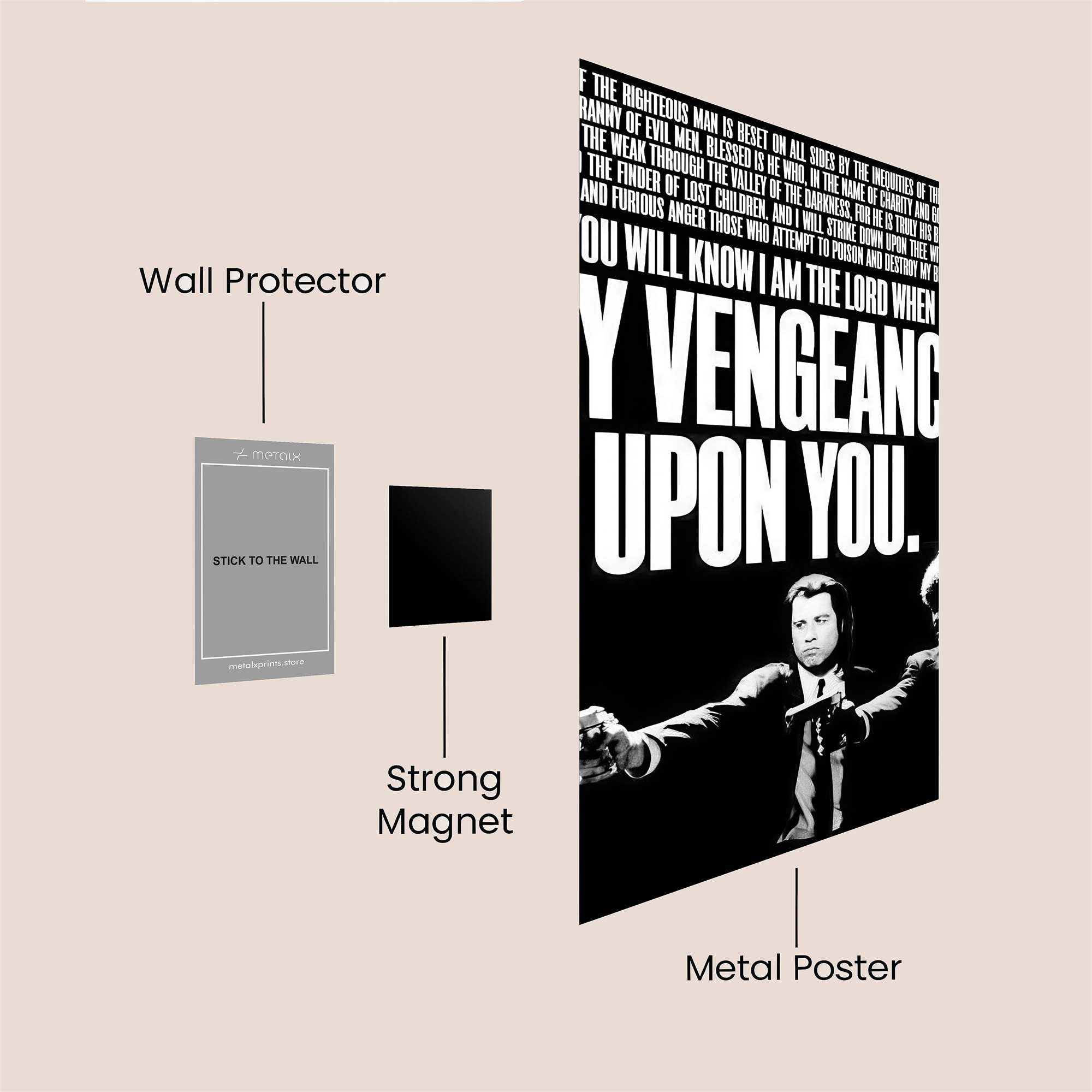 Divine Retribution Safe Wall Magnetic / M