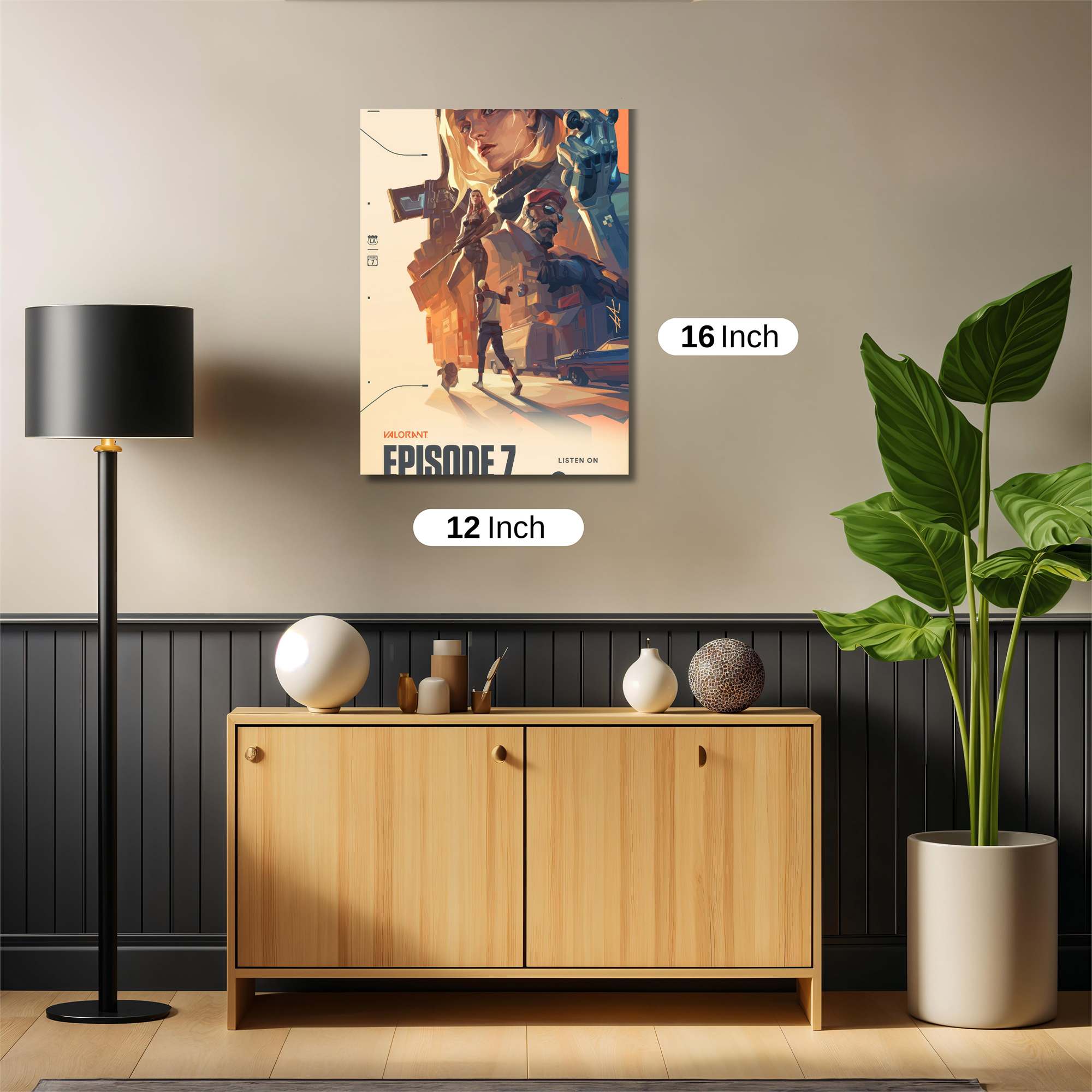 Valorant Vigor Safe Wall Magnetic / M