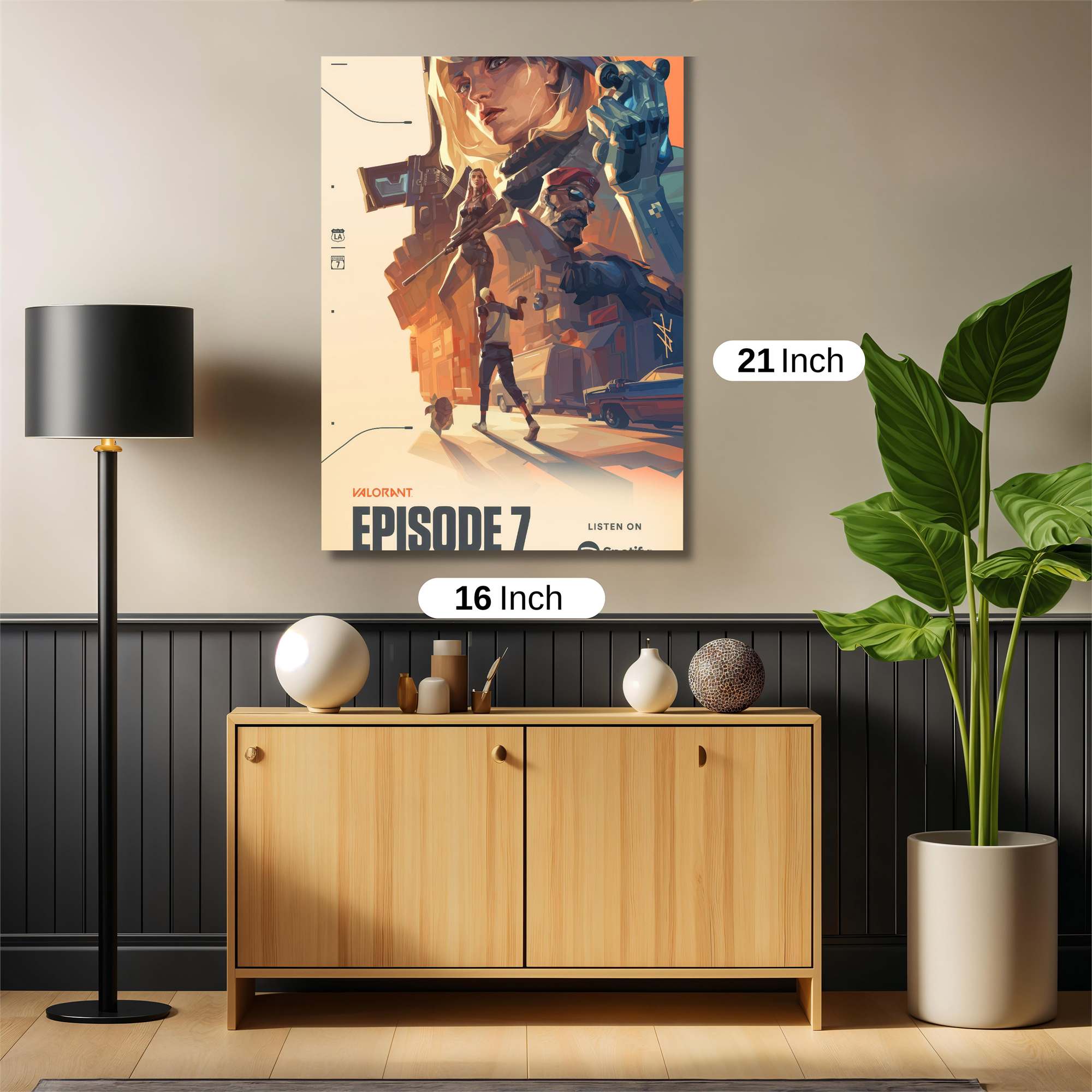 Valorant Vigor Safe Wall Magnetic / M