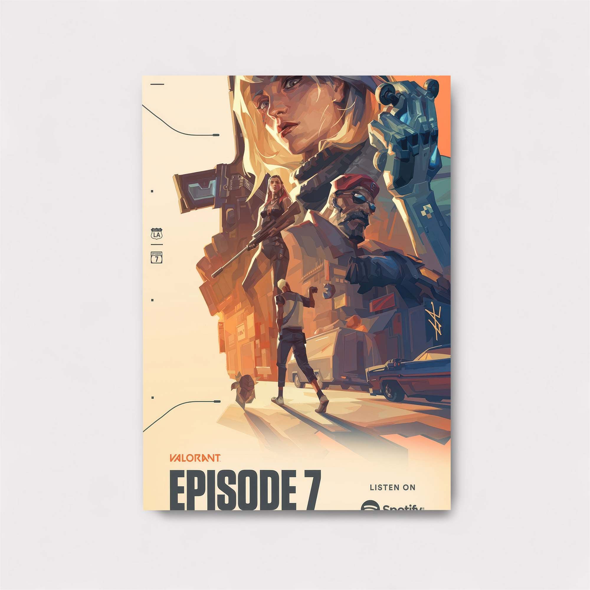 Valorant Vigor Safe Wall Magnetic / M