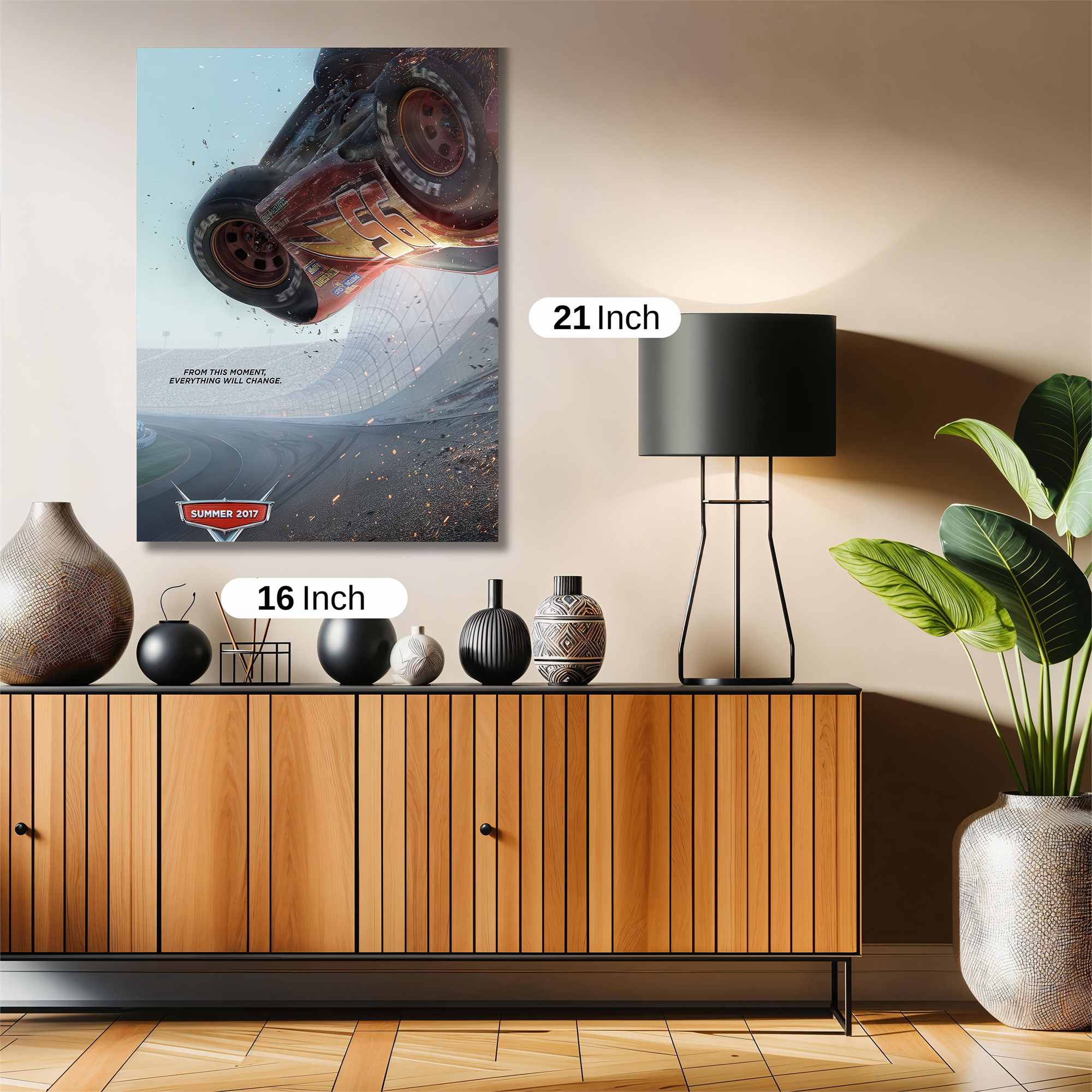 Lightning Tumble Safe Wall Magnetic / M