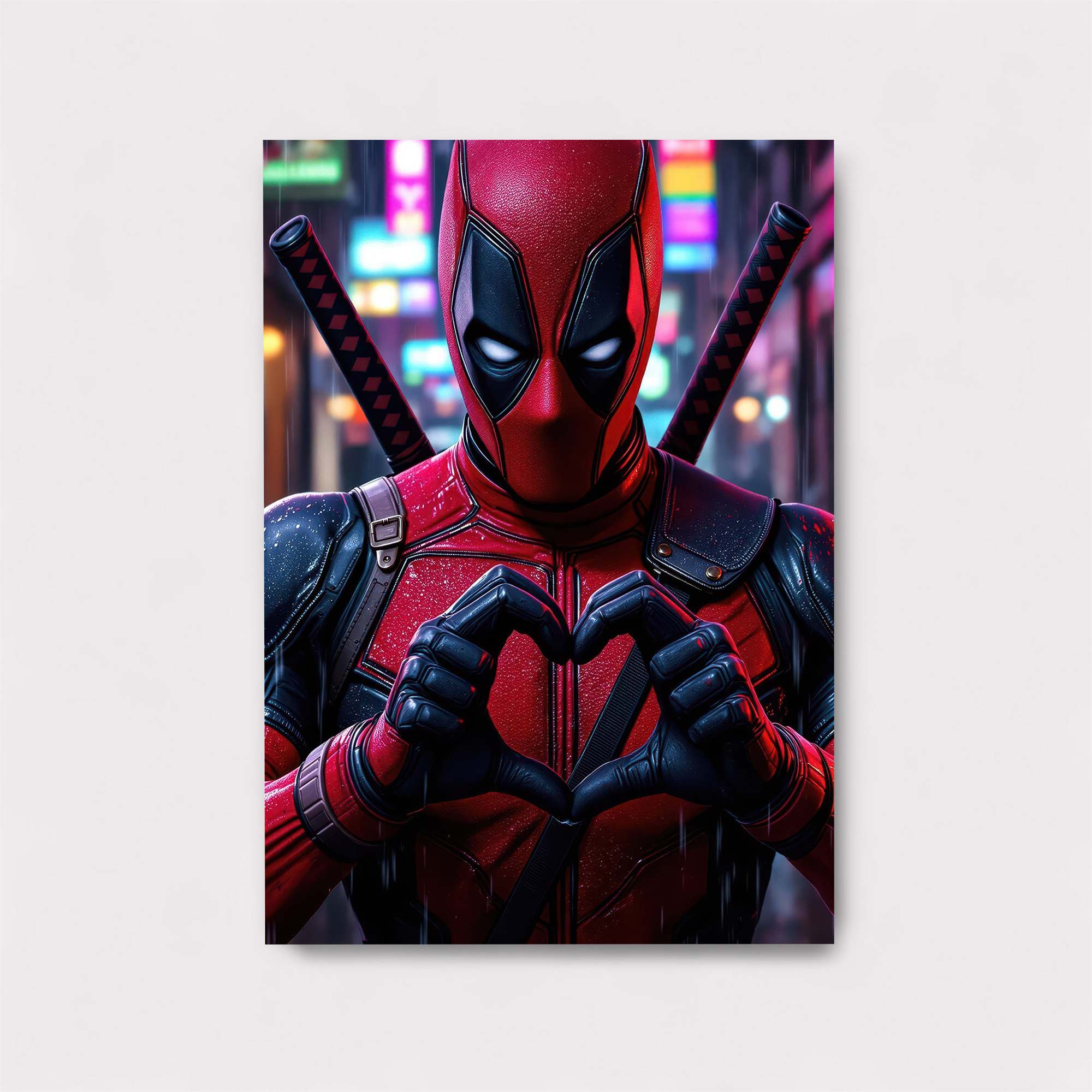 Deadpool Affectionate Safe Wall Magnetic / M