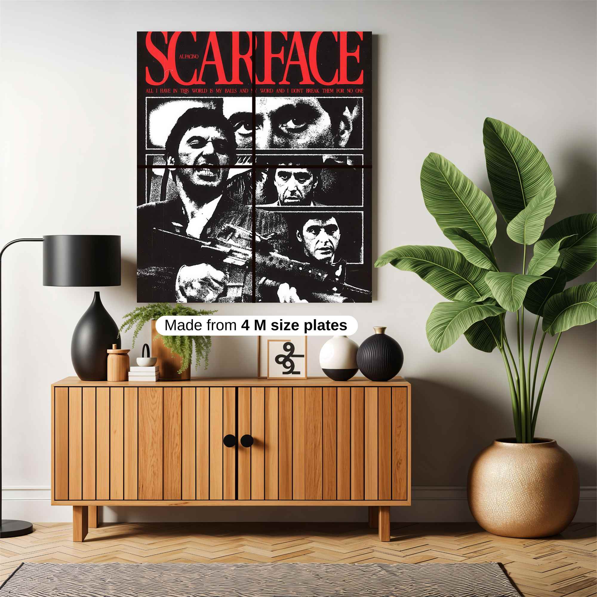 Scarface Intense Safe Wall Magnetic / M
