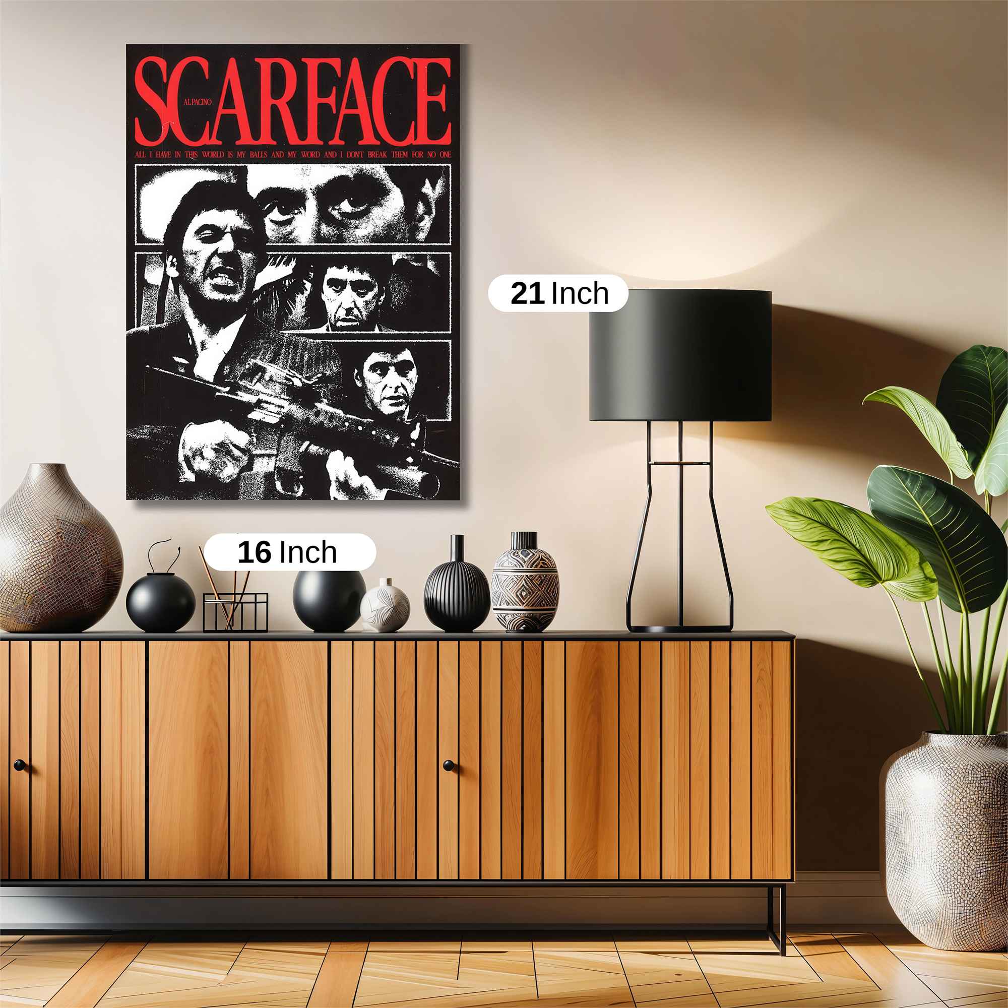 Scarface Intense Safe Wall Magnetic / M