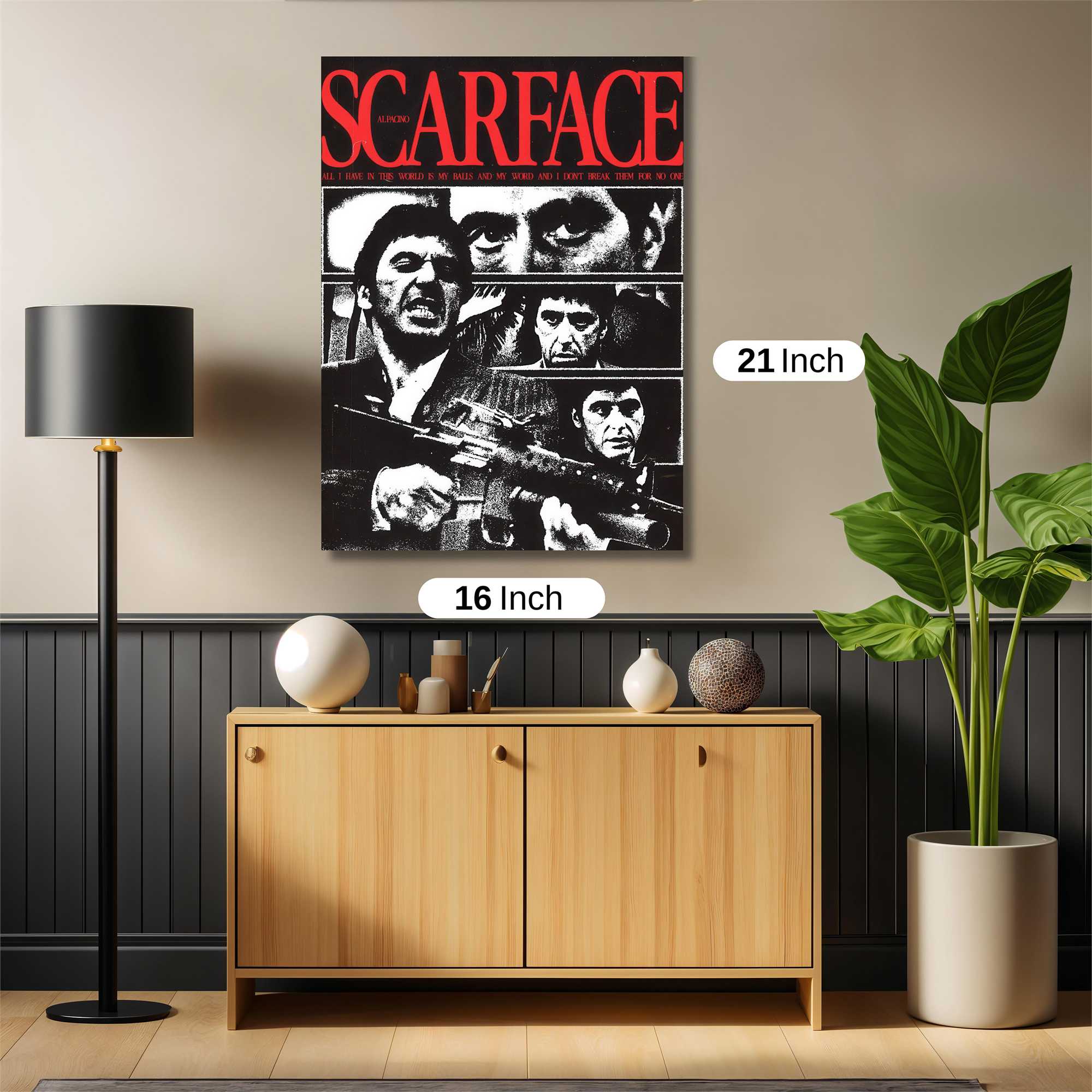 Scarface Intense Safe Wall Magnetic / M