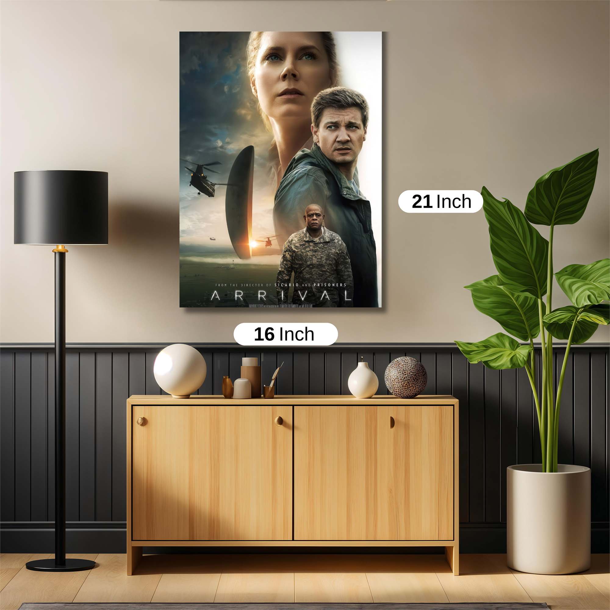 Alien Arrival Safe Wall Magnetic / M