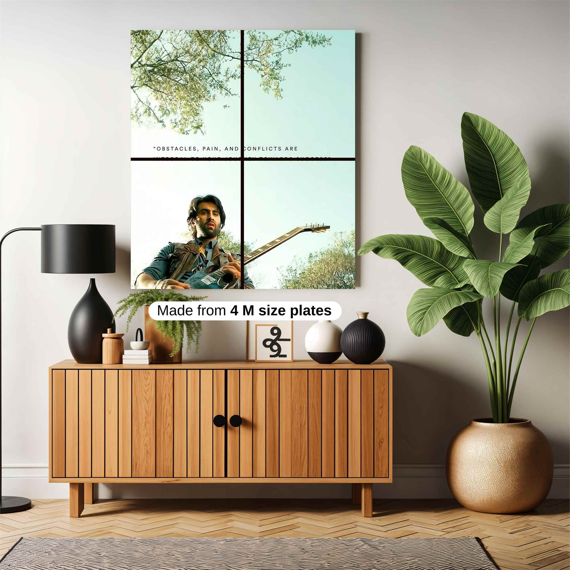 Guitar Serenity Safe Wall Magnetic / M