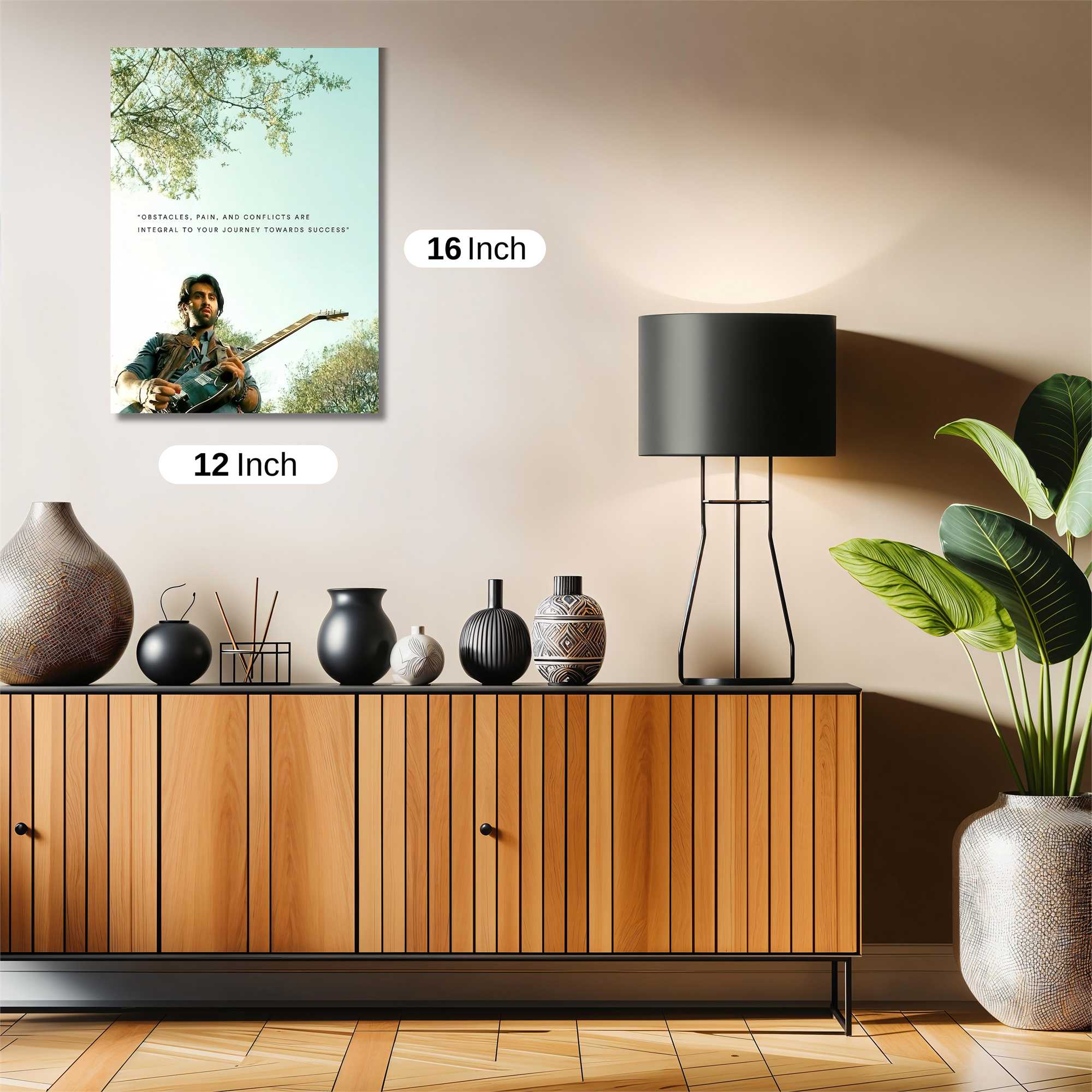 Guitar Serenity Safe Wall Magnetic / M