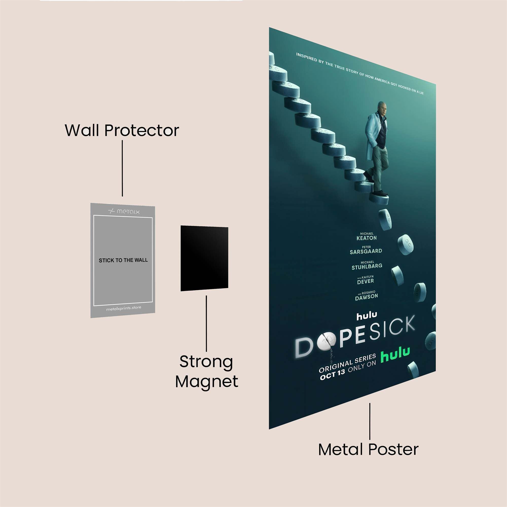 Richard Resolute Safe Wall Magnetic / M