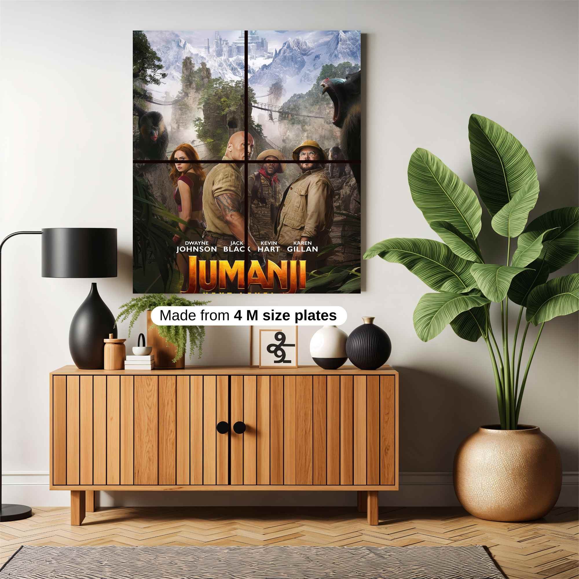 Jumanji Adventure Safe Wall Magnetic / M