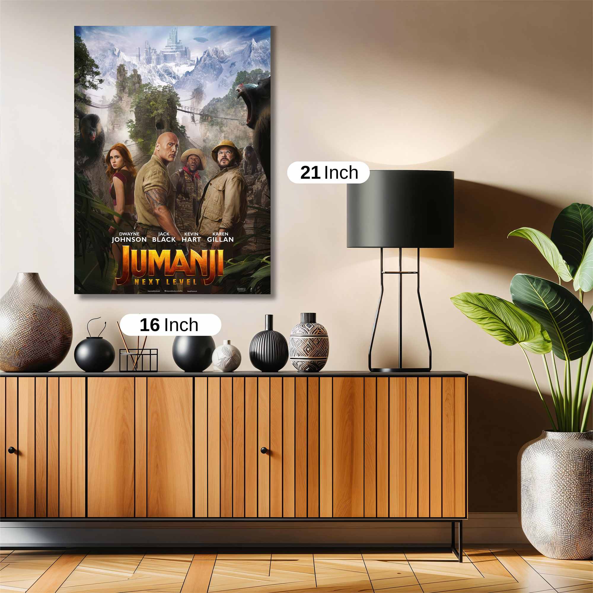 Jumanji Adventure Safe Wall Magnetic / M