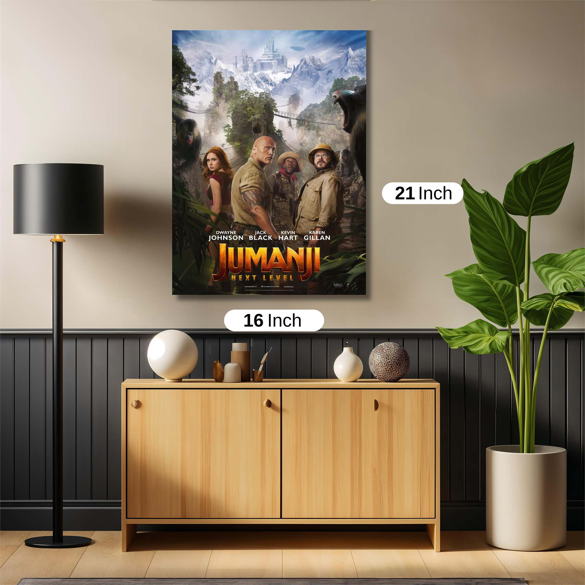 Jumanji Adventure Safe Wall Magnetic / M