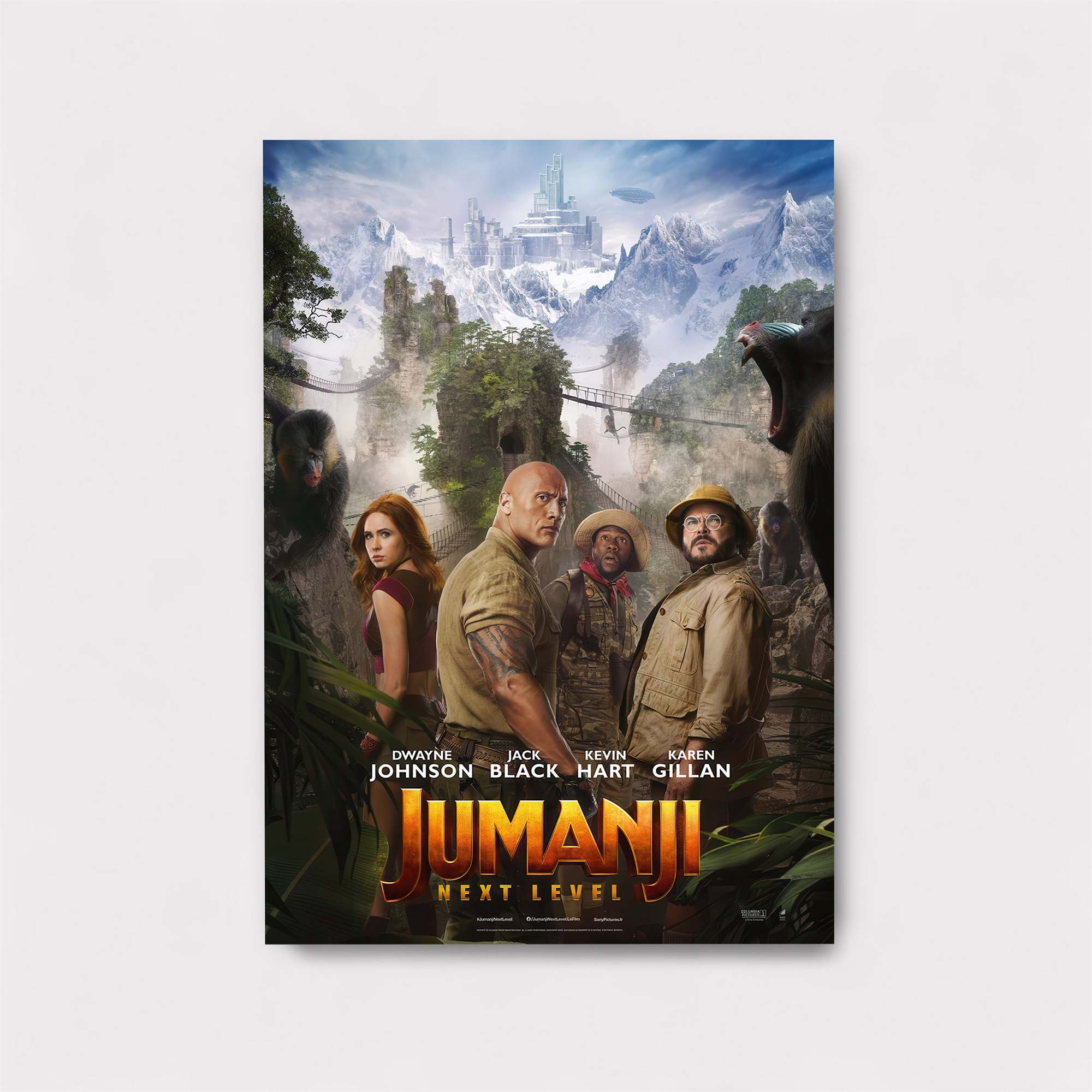 Jumanji Adventure Safe Wall Magnetic / M