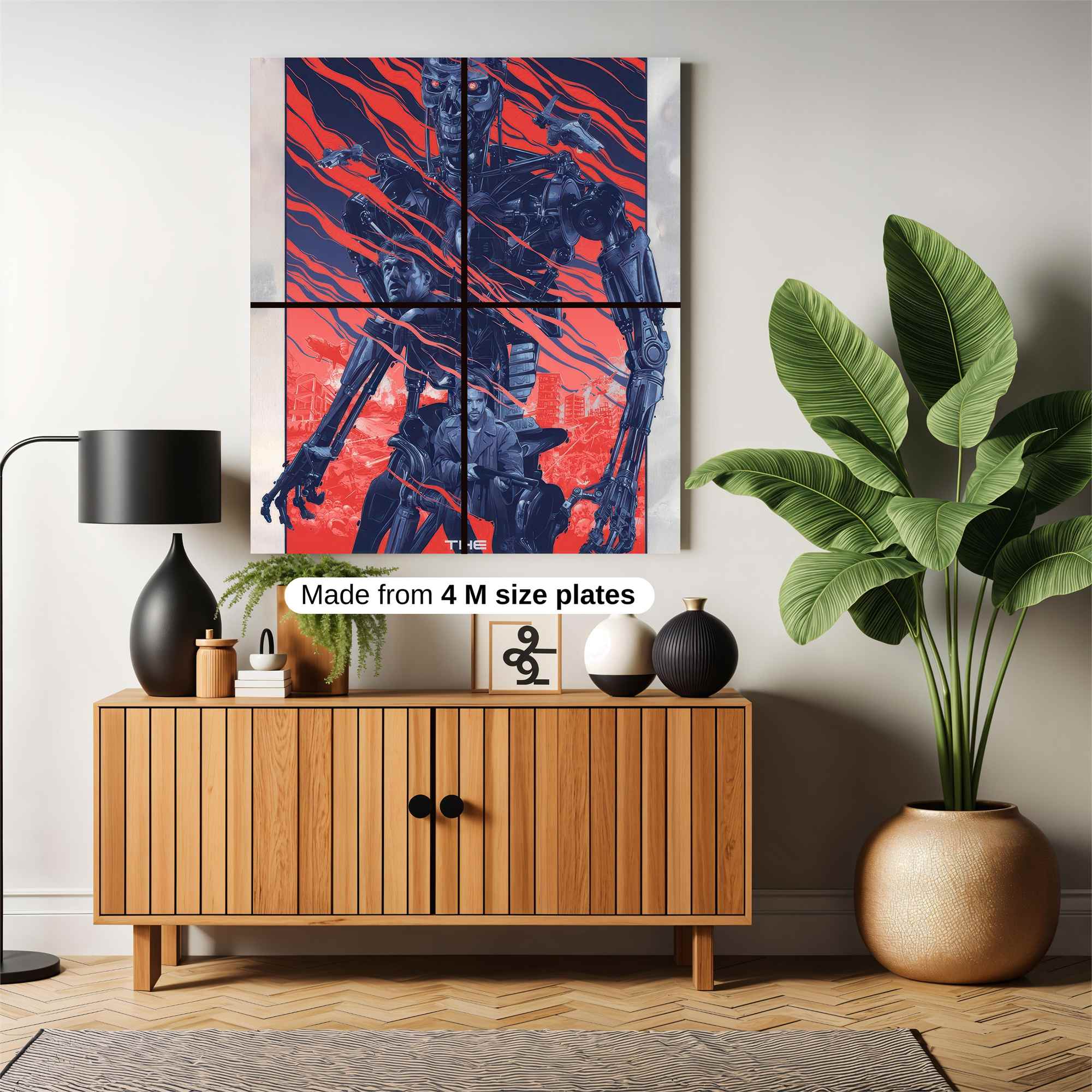 Arnie Apocalyptic Safe Wall Magnetic / M