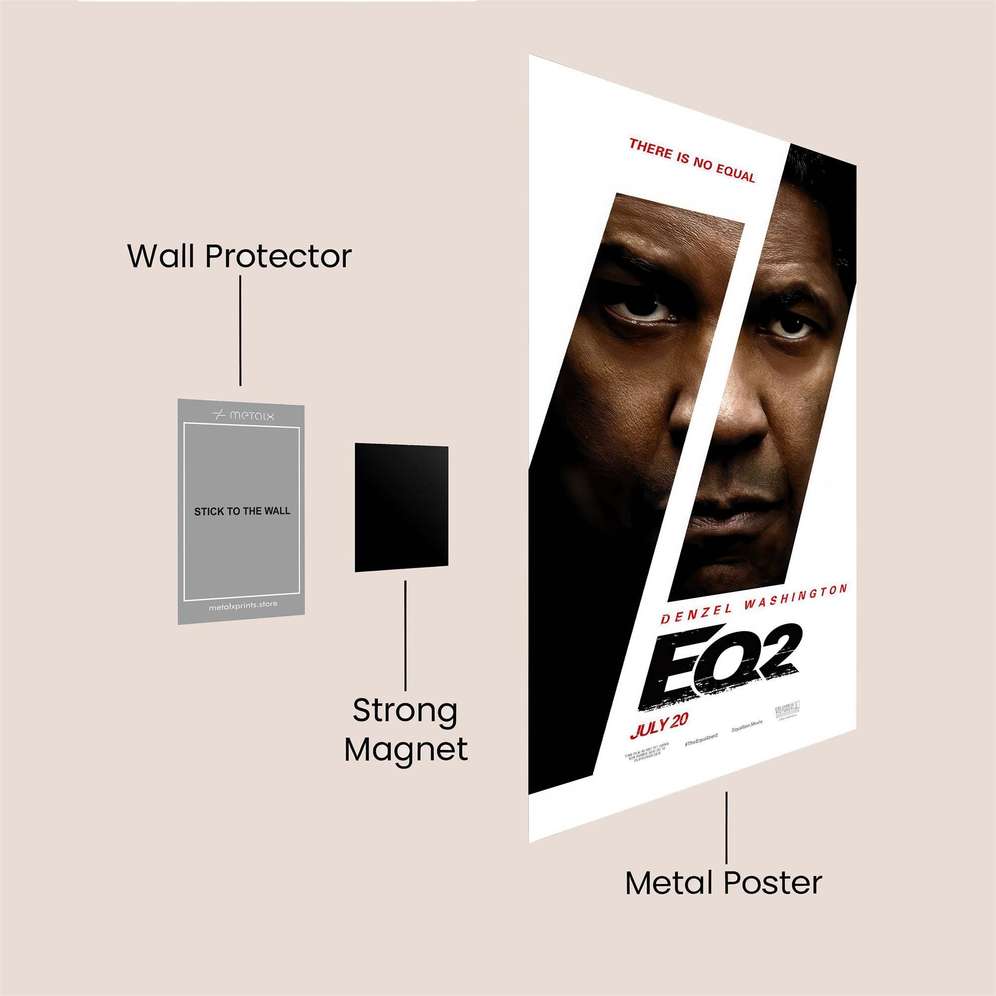 Denzel Intense Safe Wall Magnetic / M