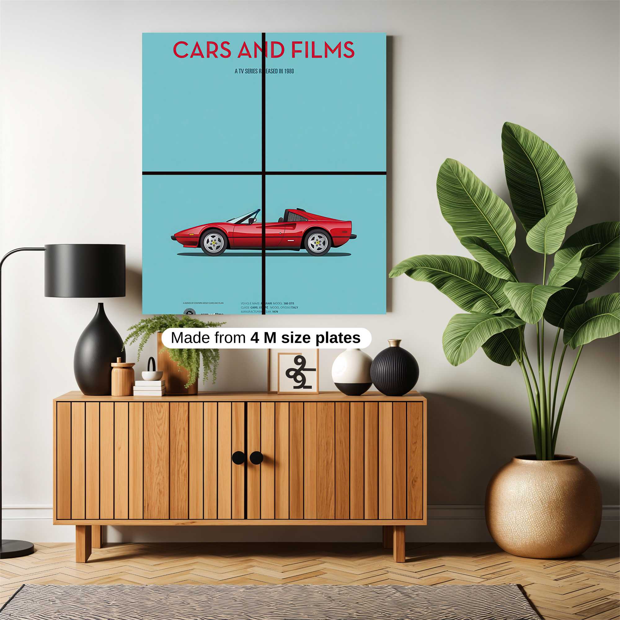 Ferrari Nostalgic Safe Wall Magnetic / M