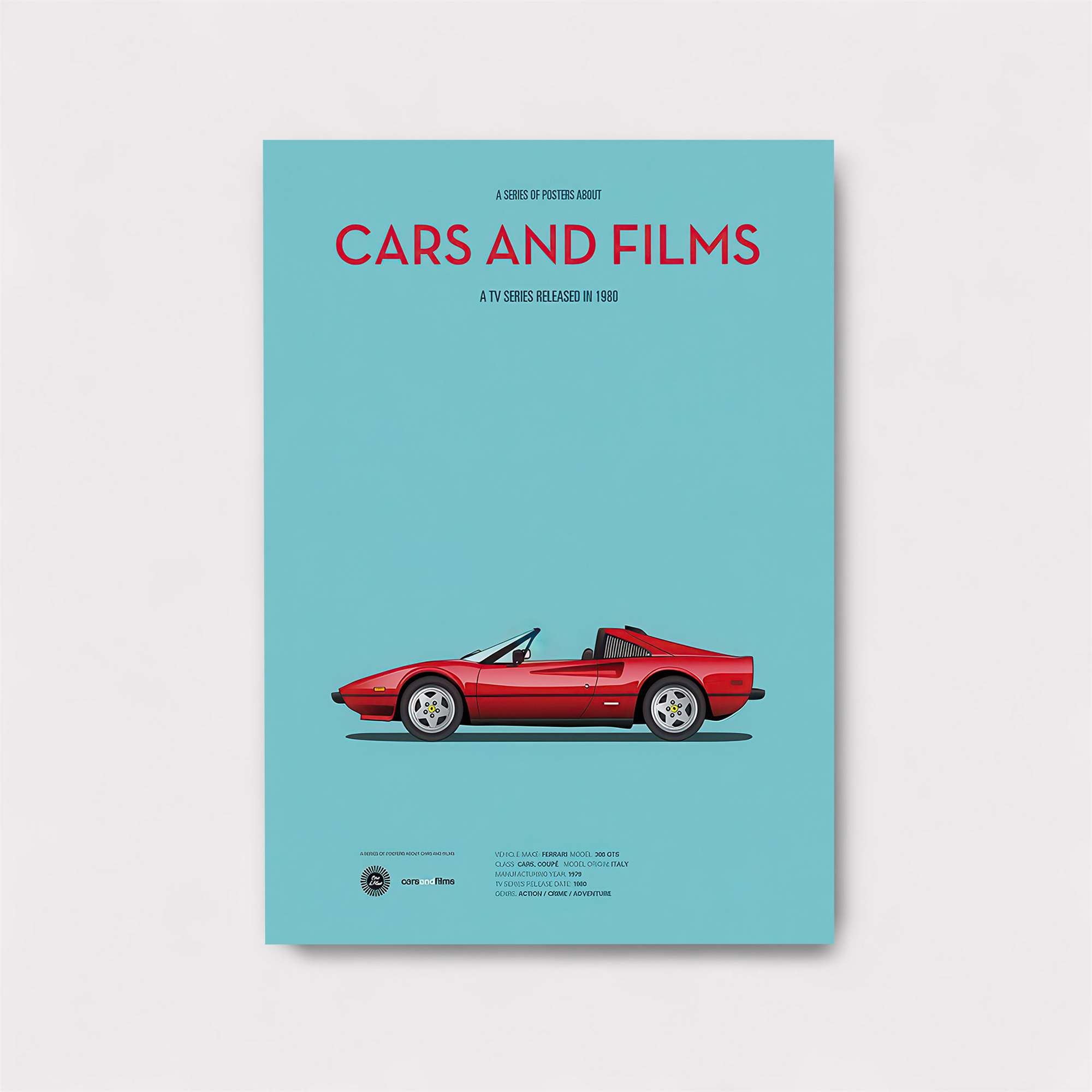 Ferrari Nostalgic Safe Wall Magnetic / M