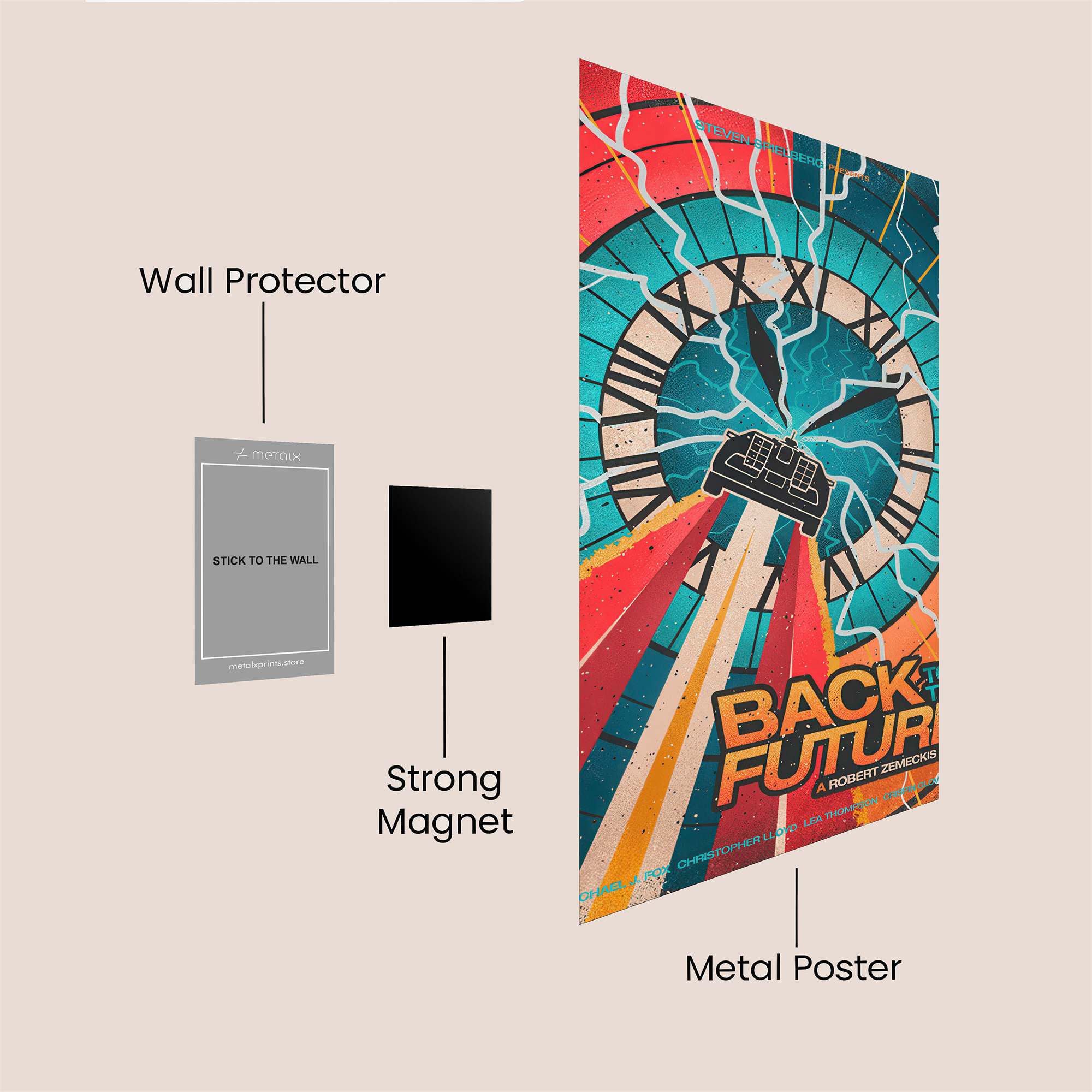 Marty Ecstatic Safe Wall Magnetic / M