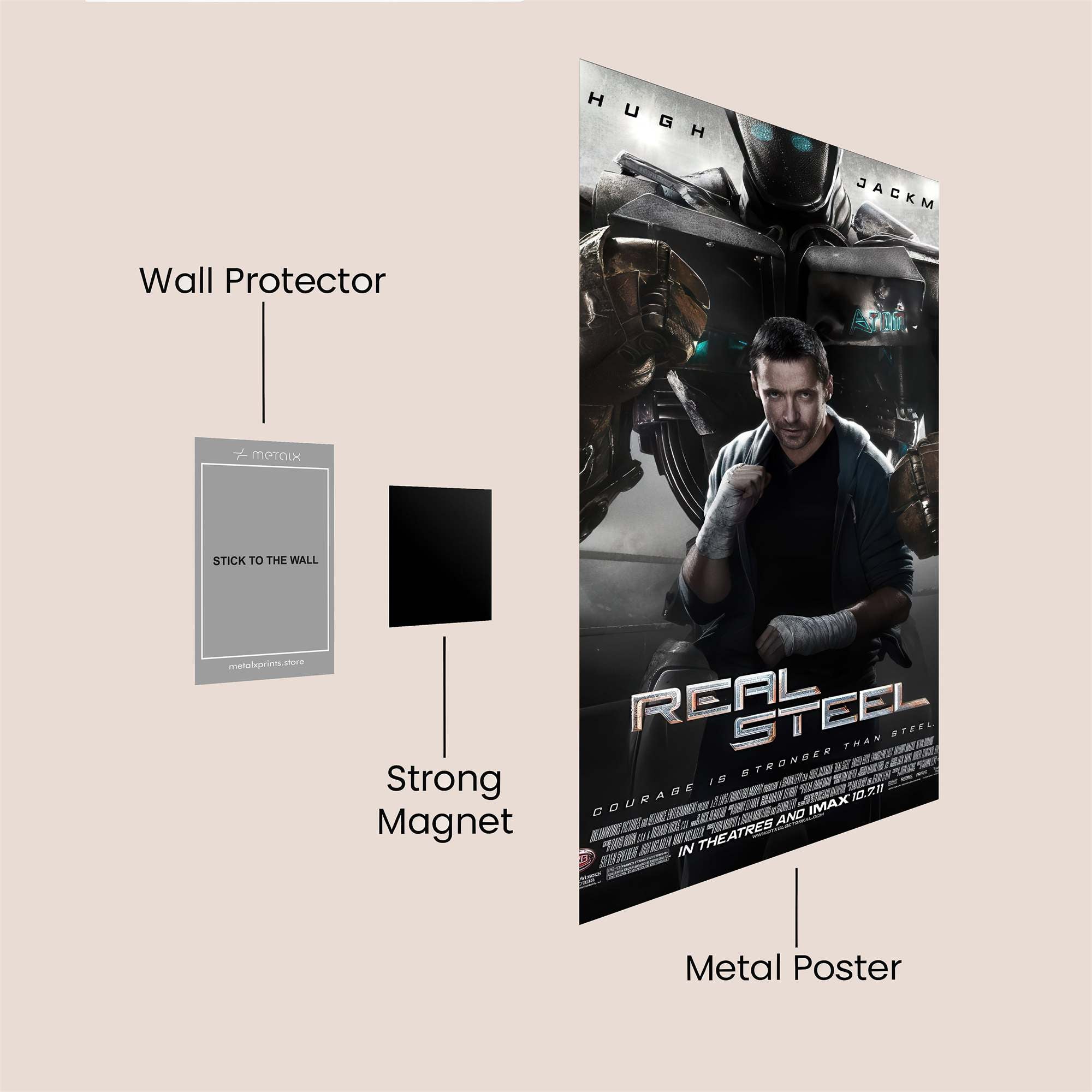 Atom Resilient Safe Wall Magnetic / M